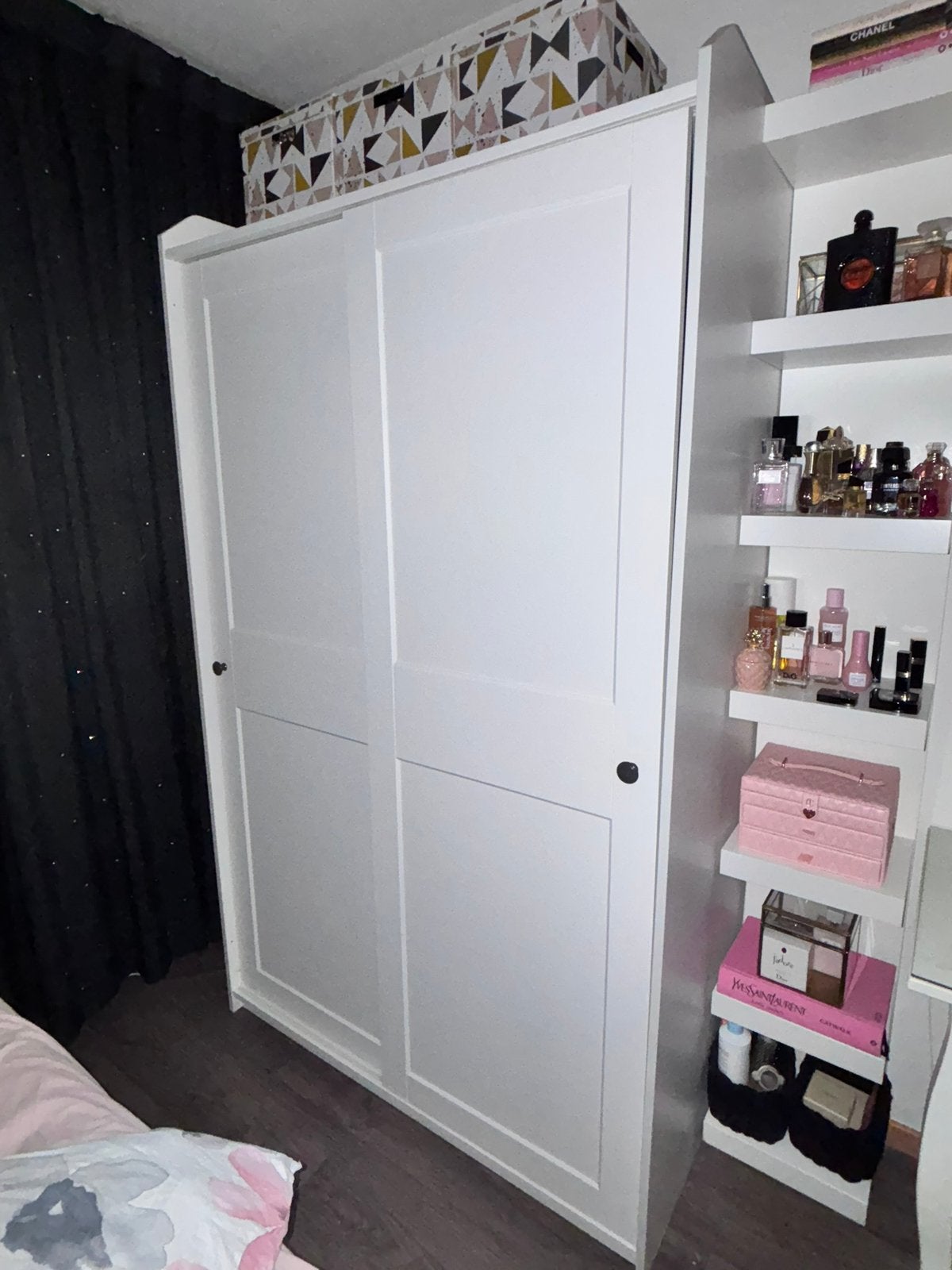 Zgan HAUGA Ikea kledingkast-BESCHIKBAAR, Ophalen, 50 tot 100 cm, Zo goed als nieuw, 150 tot 200 cm