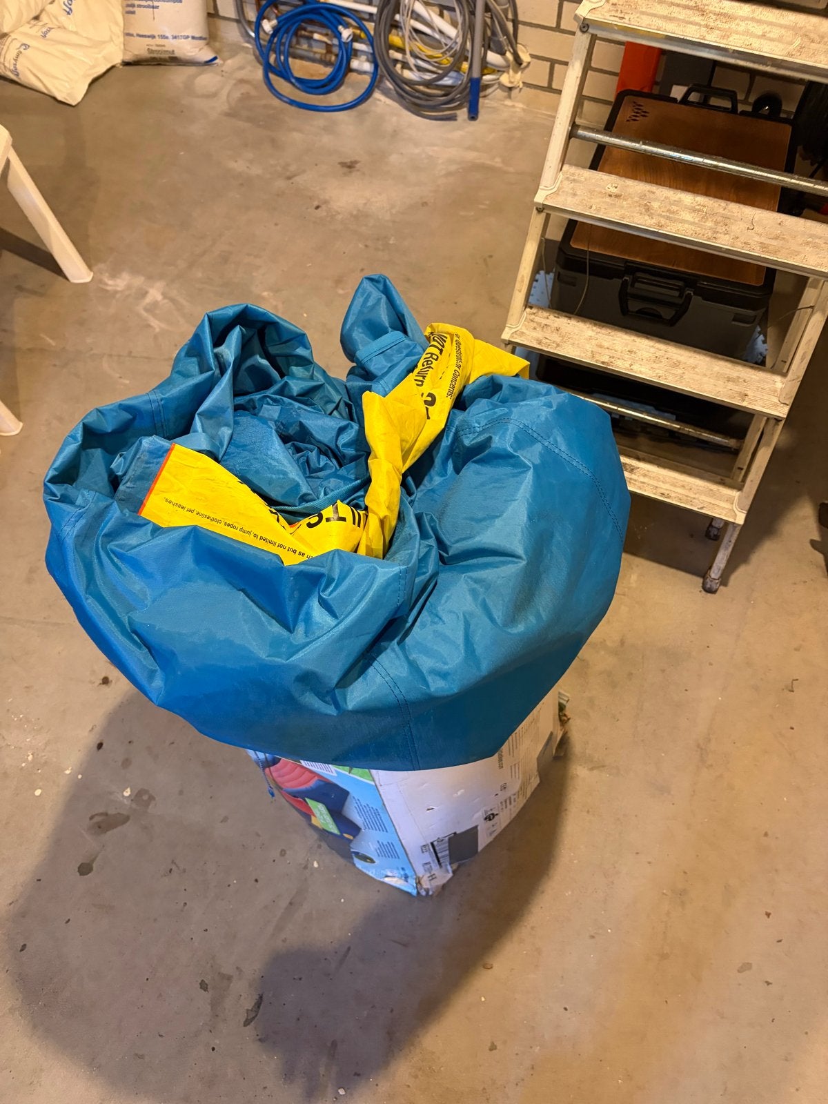 Little Tikes springkussen met blower, Ophalen, Gebruikt