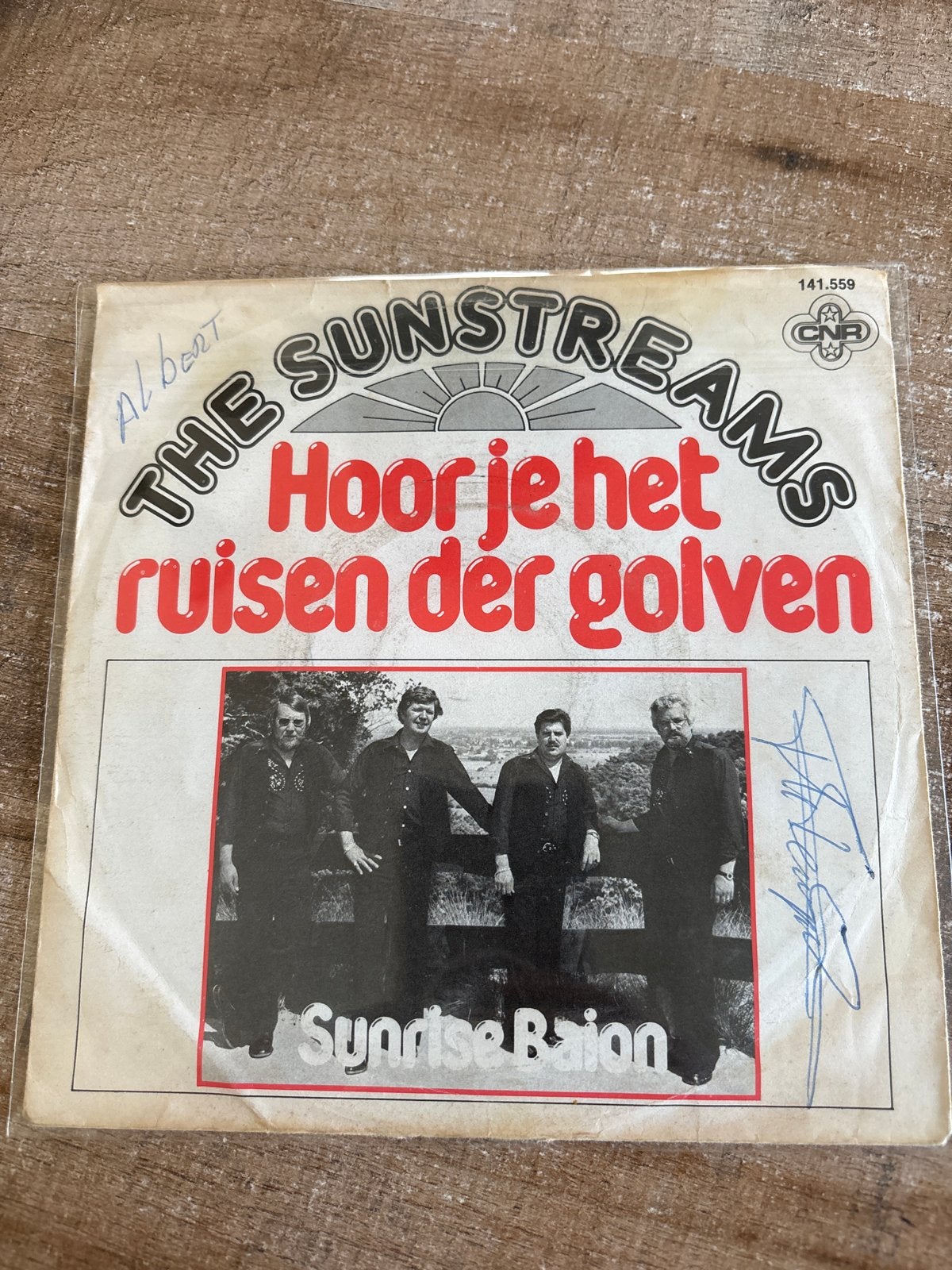 The Sunstreams - Hoor je het ruisen der golven Single, Gebruikt, 7 inch, Ophalen of Verzenden, EP