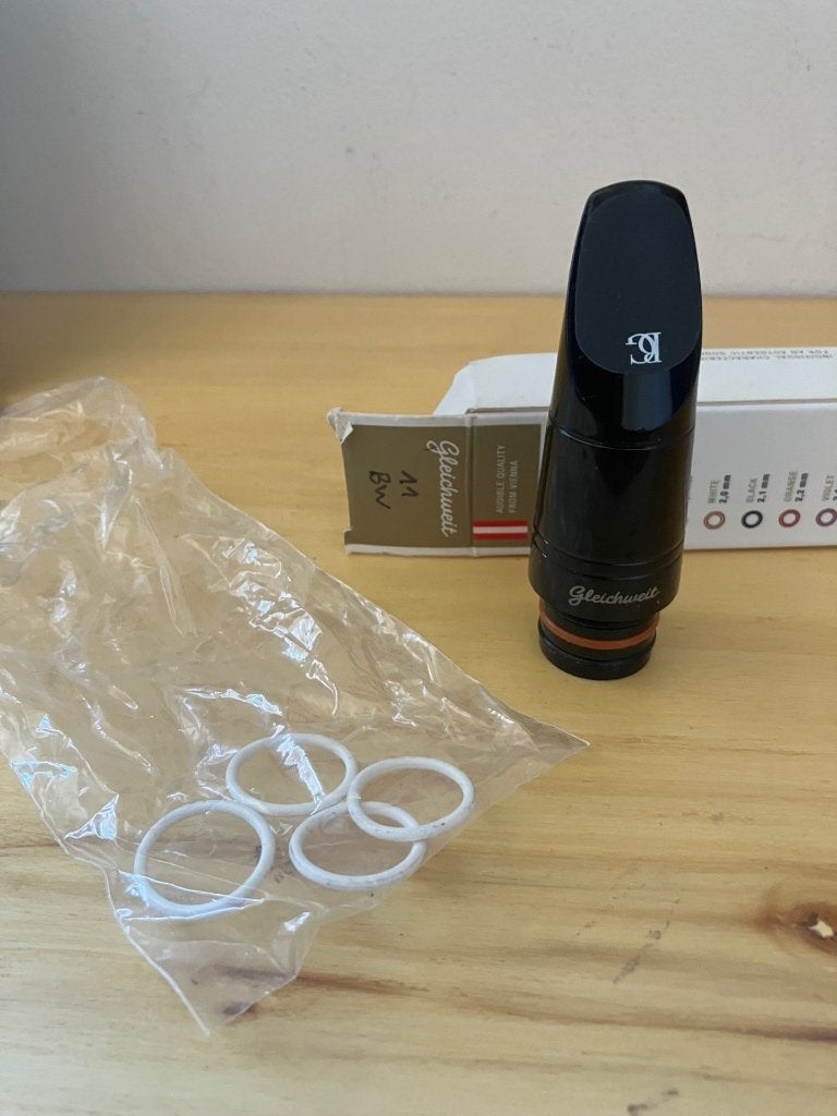 Gleichweit bes klarinet mondstuk model 11BW, Verzenden, Nieuw, Overige materialen, Bes-klarinet