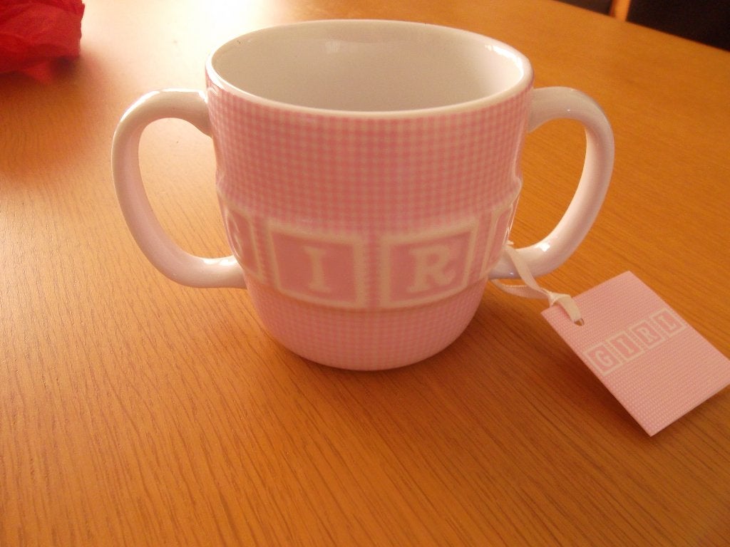 Douwe Egberts Royal Raja beker/ mok Girl *NIEUW*, Nieuw, Ophalen of Verzenden, Overige stijlen, Kop(pen) en/of Schotel(s)