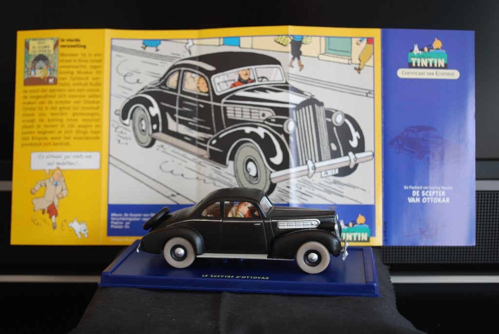 Kuifje auto No. 18 De Packard van koning Muskar, Ophalen of Verzenden, Zo goed als nieuw, Auto, Overige merken