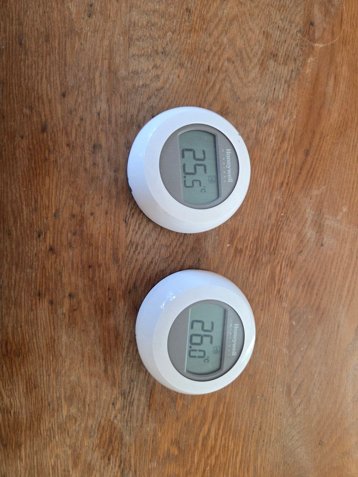 Honeywell T87RF2025 Draadloze Thermostaat, Ophalen of Verzenden, Gebruikt