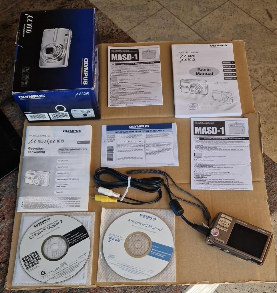 Olympus µ 1010, Audio, Tv en Foto, Fotocamera's Digitaal, Ophalen of Verzenden, Gebruikt, Olympus, 4 t/m 7 keer