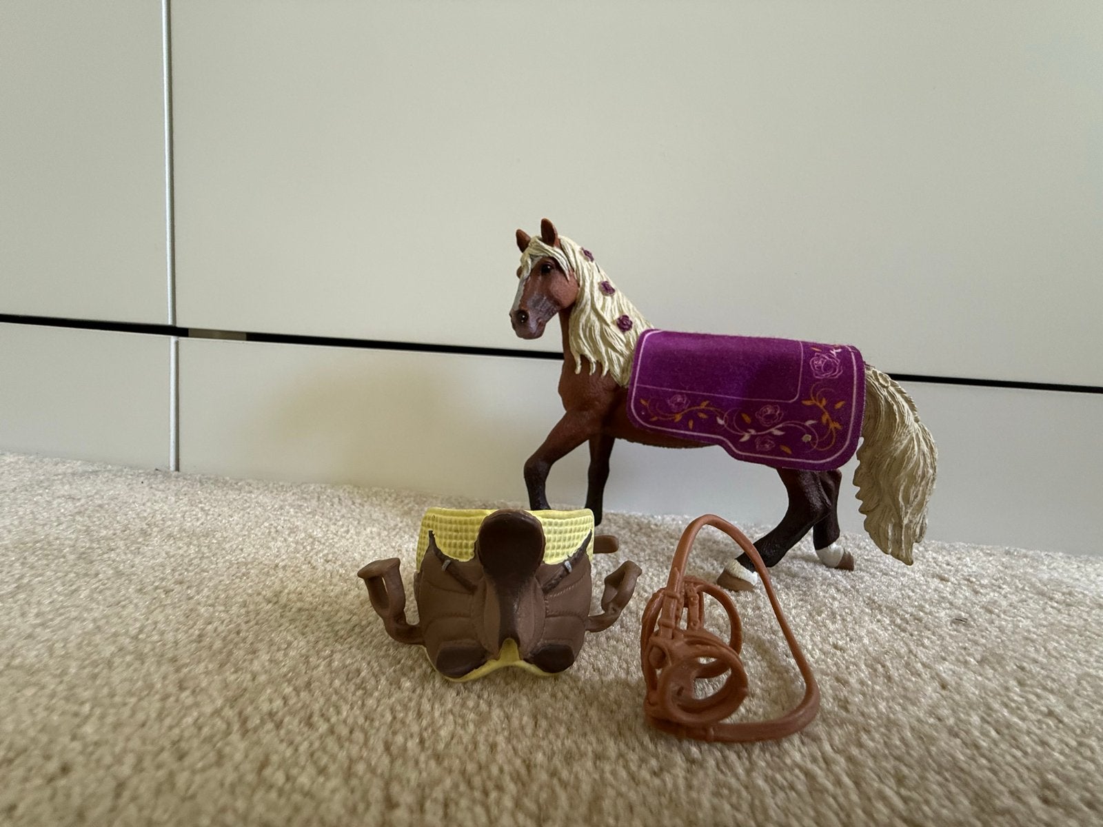 Leuke Westerse Sleigh Set met Dekje, Zadel en Hoofdstel, Ophalen of Verzenden, Zo goed als nieuw
