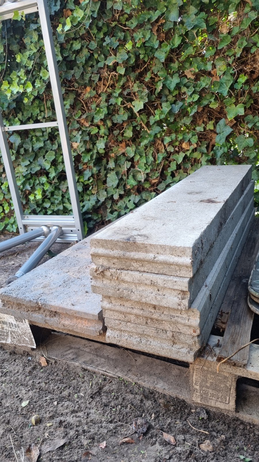 gratis 4 +2 opsluitbanden, kantstenen, Ophalen, Beton, Minder dan 5 m², Overige typen