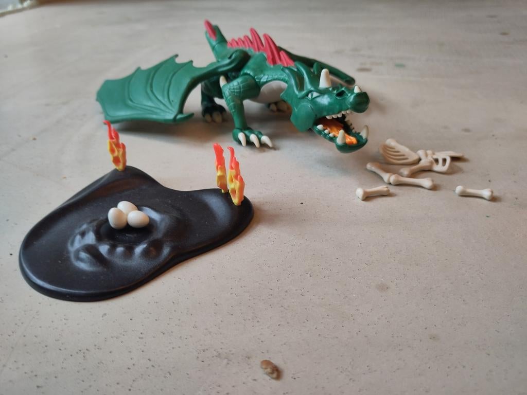 Playmobil Draak met botjes en vuur, Ophalen of Verzenden