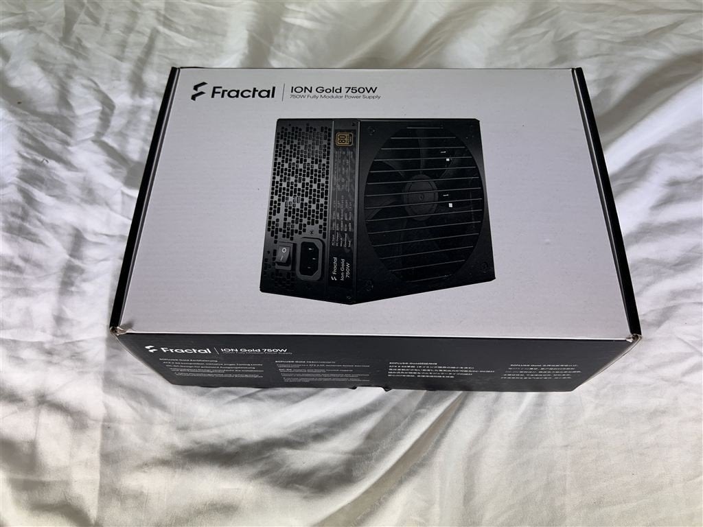 A7363. Fractal ION Gold 750W fully modular power supply, Ophalen of Verzenden, Gebruikt