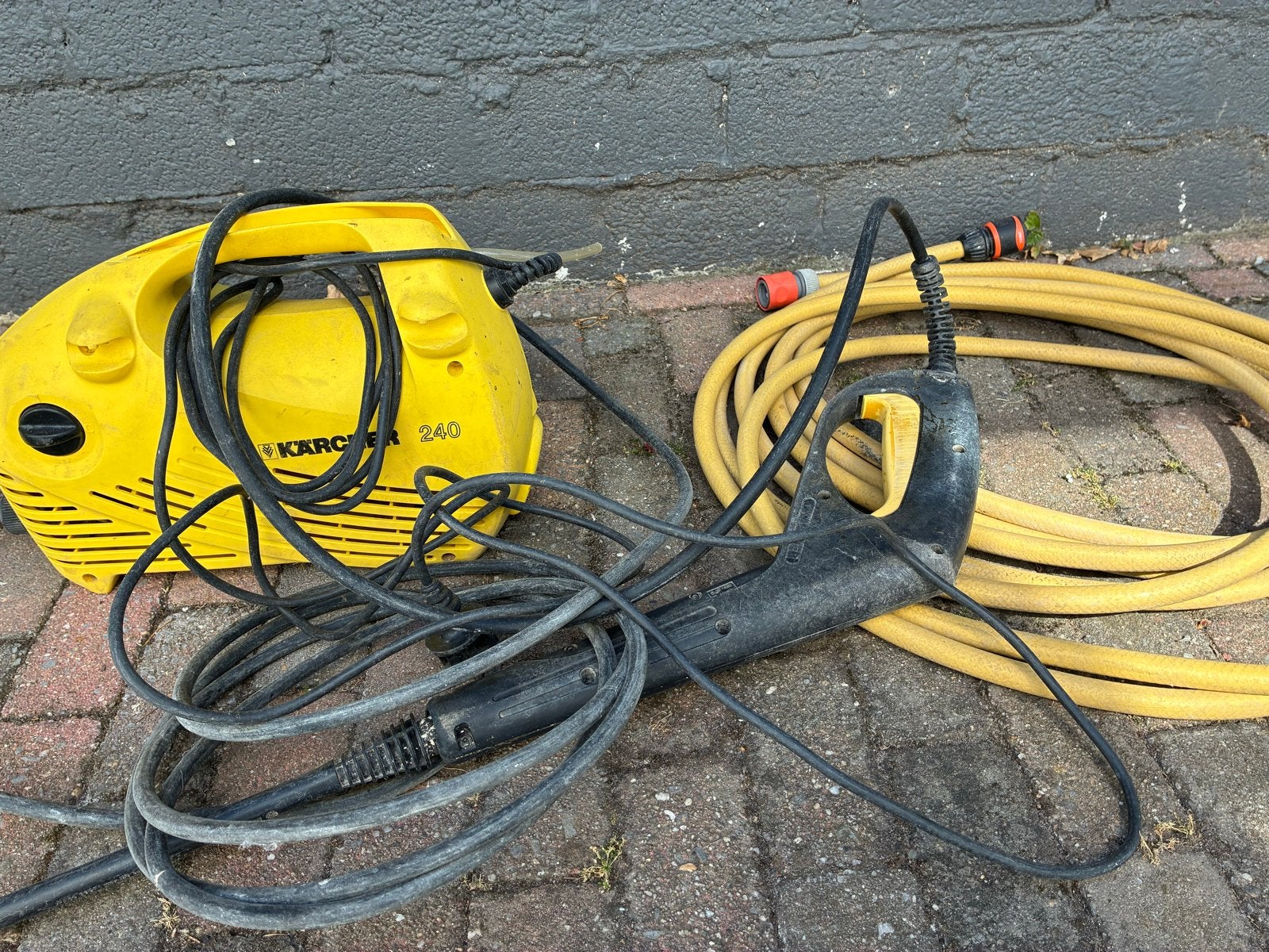 Kärcher 240 hogedrukreiniger, Tuin en Terras, Ophalen, Gebruikt, Elektrisch