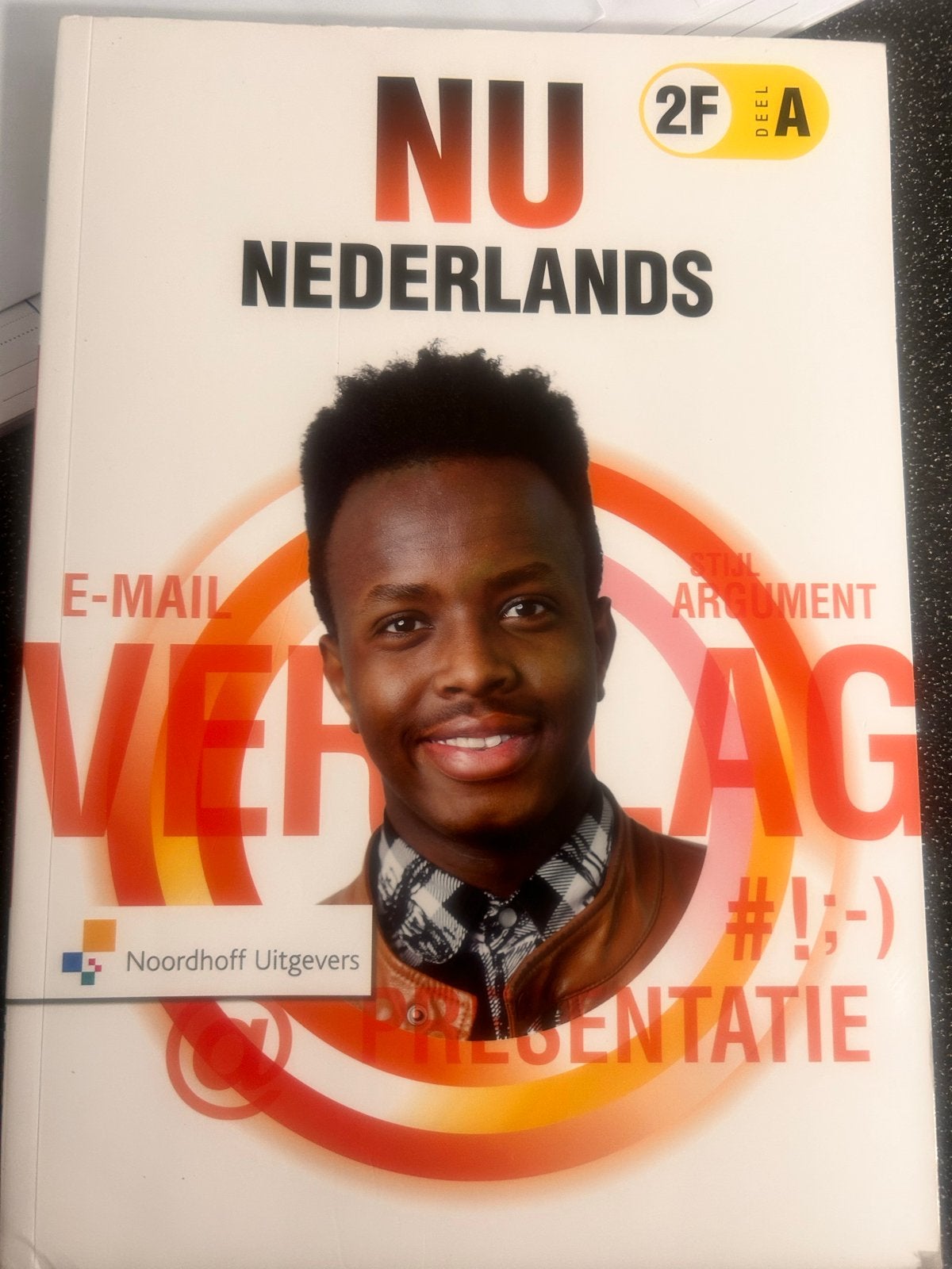 Nu Nederlands 2F deel A - Noordhoff Uitgevers, Ophalen of Verzenden, Gelezen, Overige niveaus, Nederlands