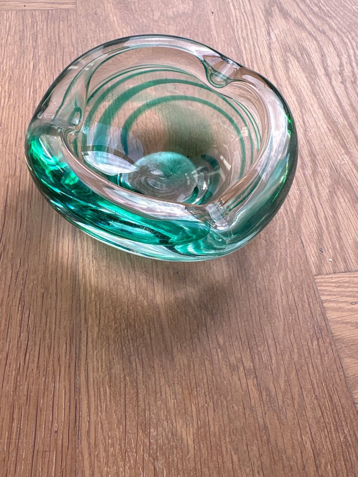Mondgeblazen asbak (Murano-stijl), Ophalen of Verzenden