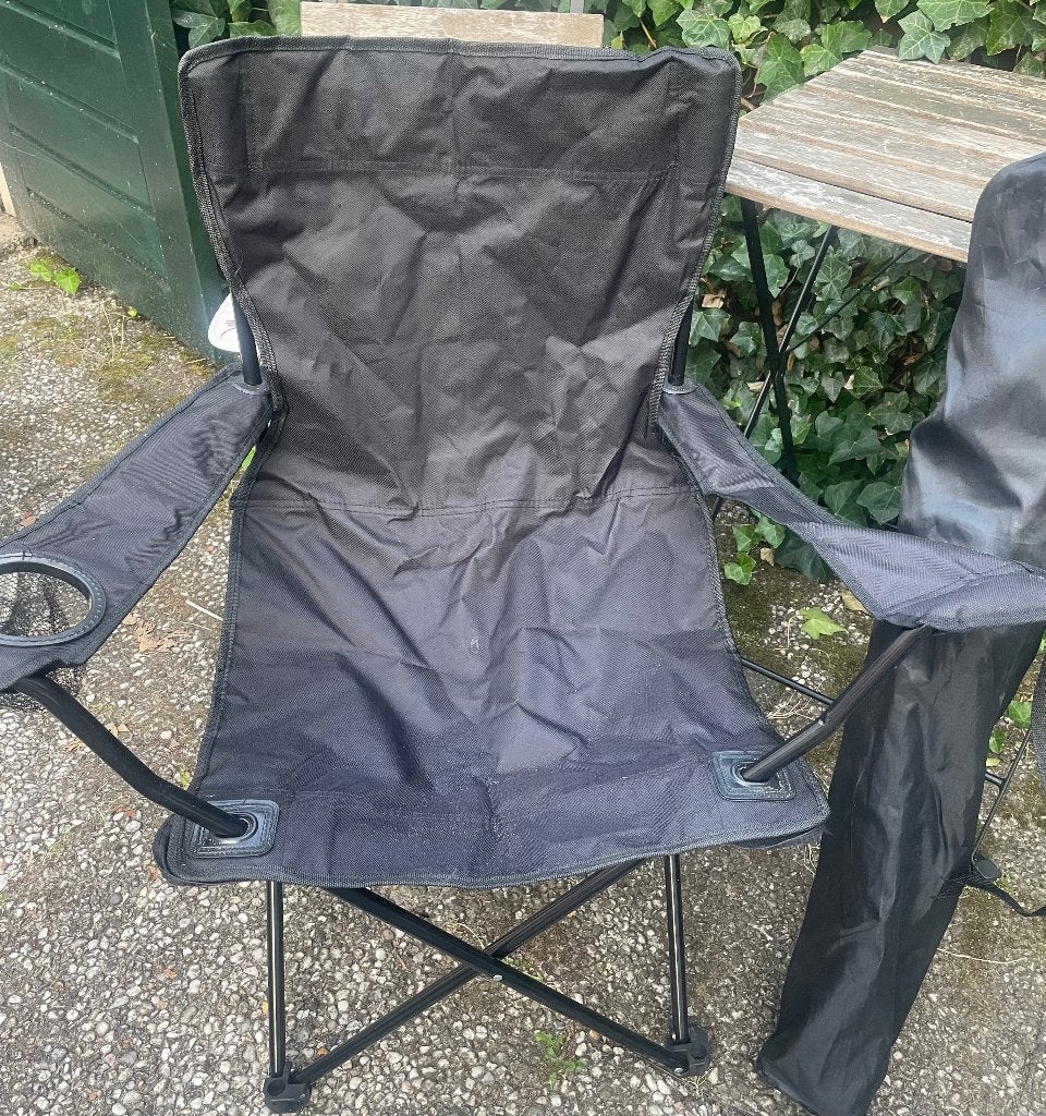 Kampeerstoelen 2x, Ophalen, Zo goed als nieuw, Campingstoel