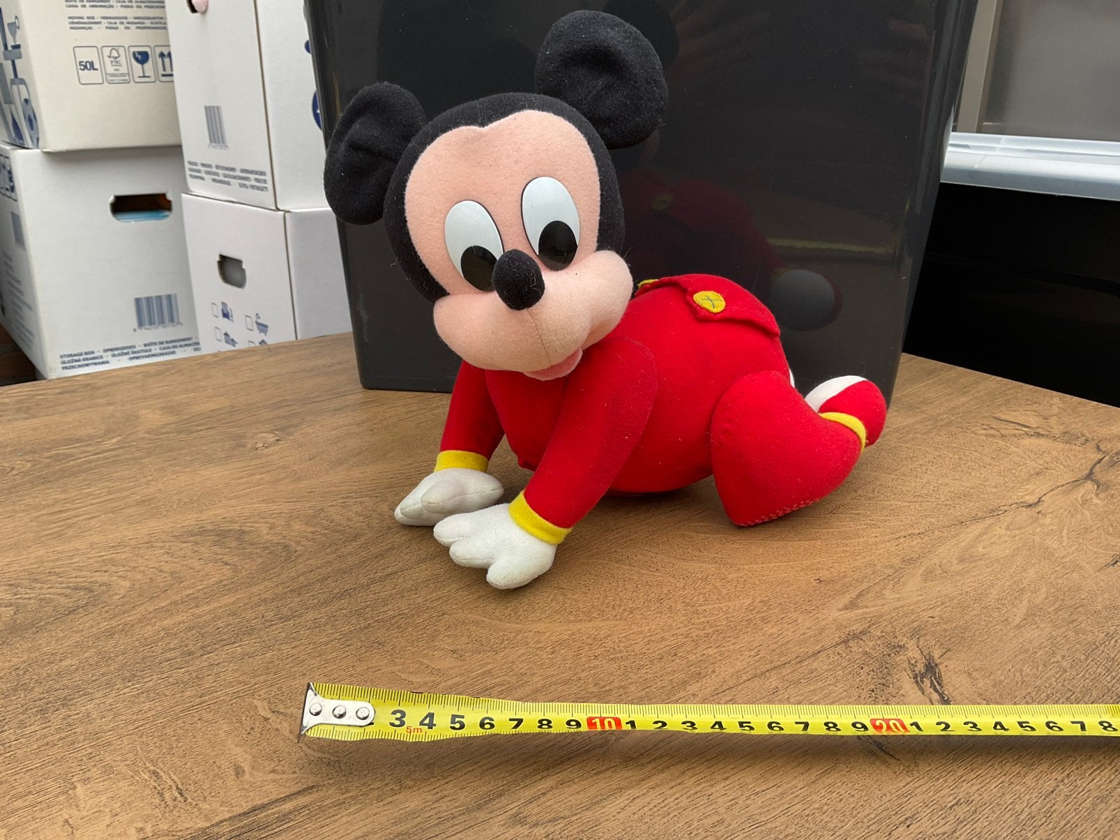 Gebruikte, opknapper, Disney Mickey Mouse Crawl to Me pop, Verzamelen, Ophalen, Mickey Mouse, Gebruikt, Beeldje of Figuurtje
