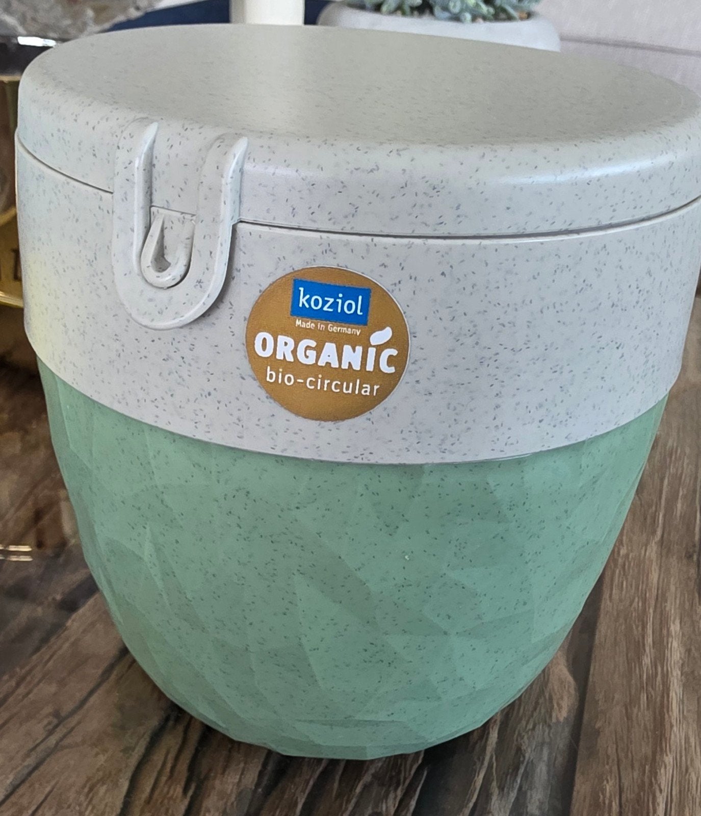 Koziol Organic Bio-Circular Bentobox L - Nature Leaf Green, Ophalen, Kunststof, Nieuw, Overige merken