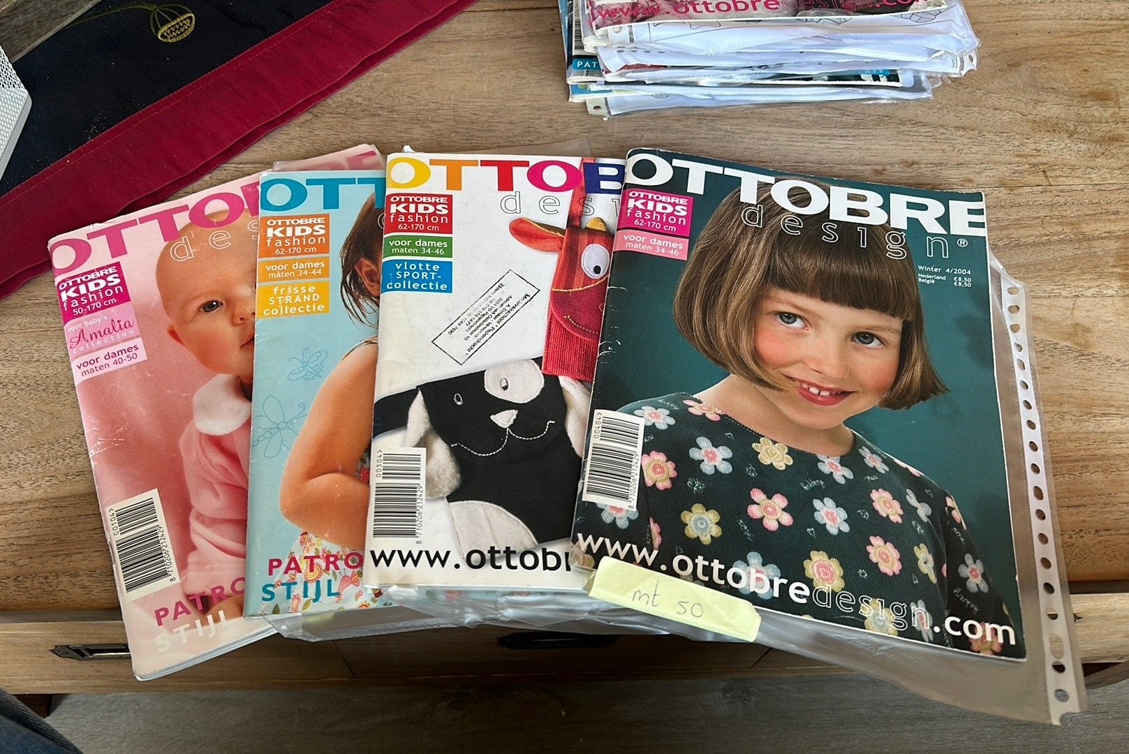 Grote collectie naaipatronen tijdschriften, Hobby en Vrije tijd, Kind, Overige typen, Gebruikt, Burda