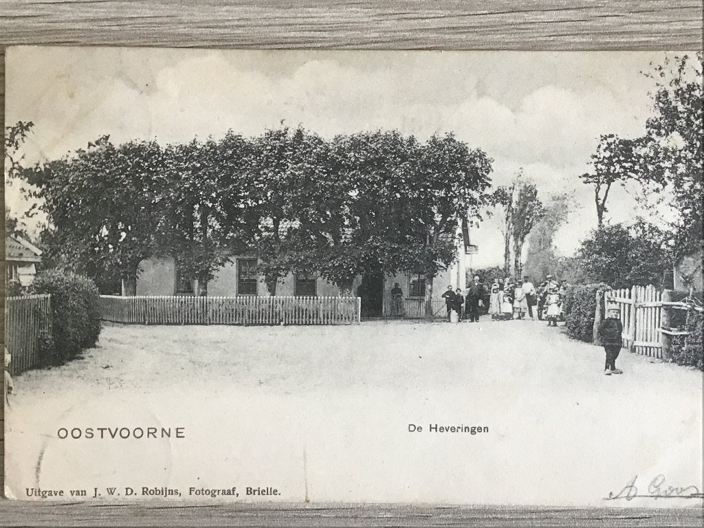 Oostvoorne De Heveringen  1900-05, Verzenden, Voor 1920, Gelopen, Zuid-Holland