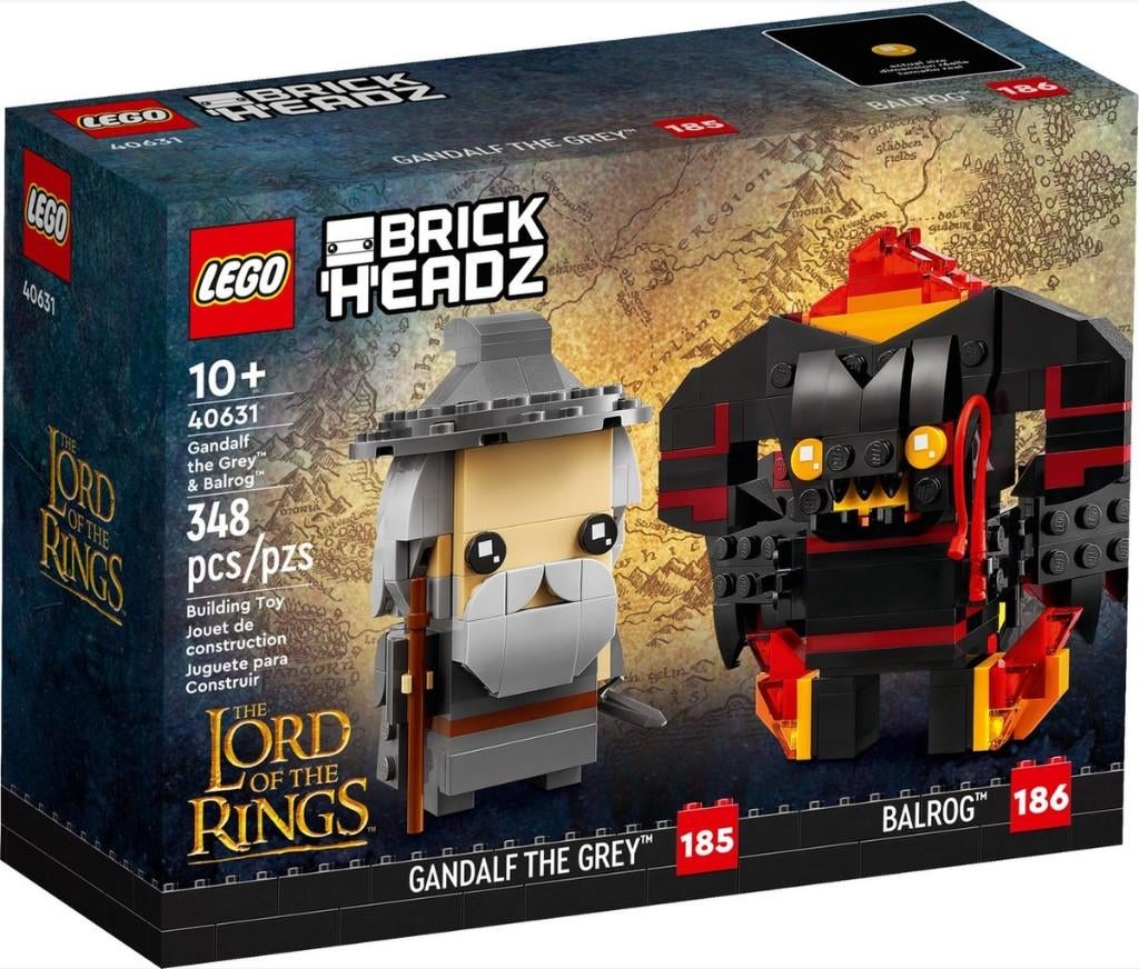 LEGO - 40631 - NIEUW - BrickHeadz - Gandalf de Grijze & Bal, LEGO A/S, Nieuw, Ophalen of Verzenden, LEGO A/S