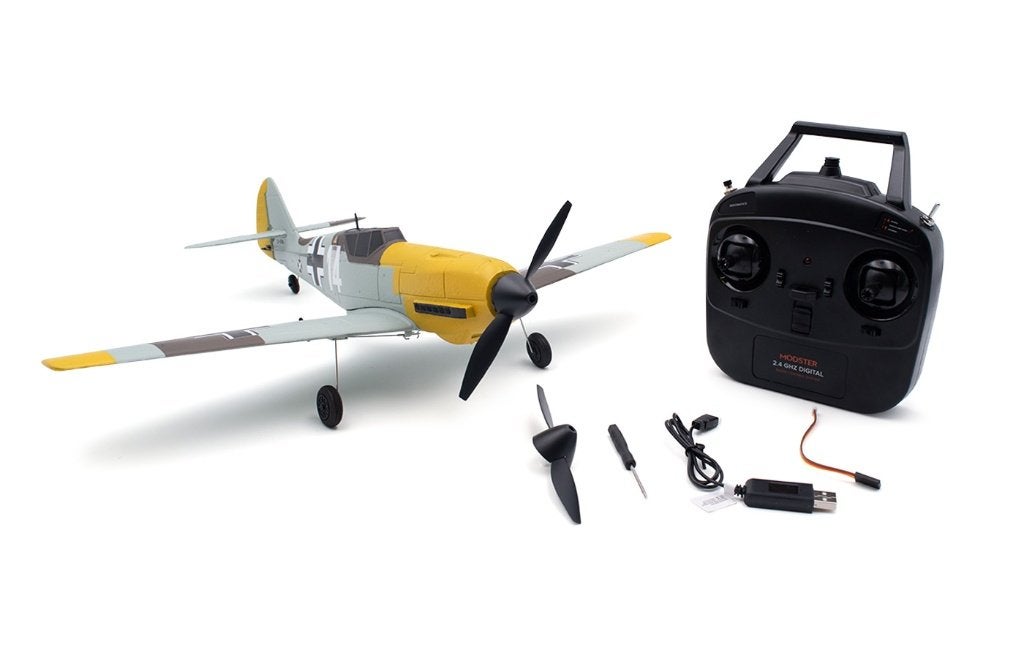 MDX PRO BF 109 warbird geheel compleet vliegklaar, Hobby en Vrije tijd, Ophalen, Nieuw, Elektro, RTF (Ready to Fly)