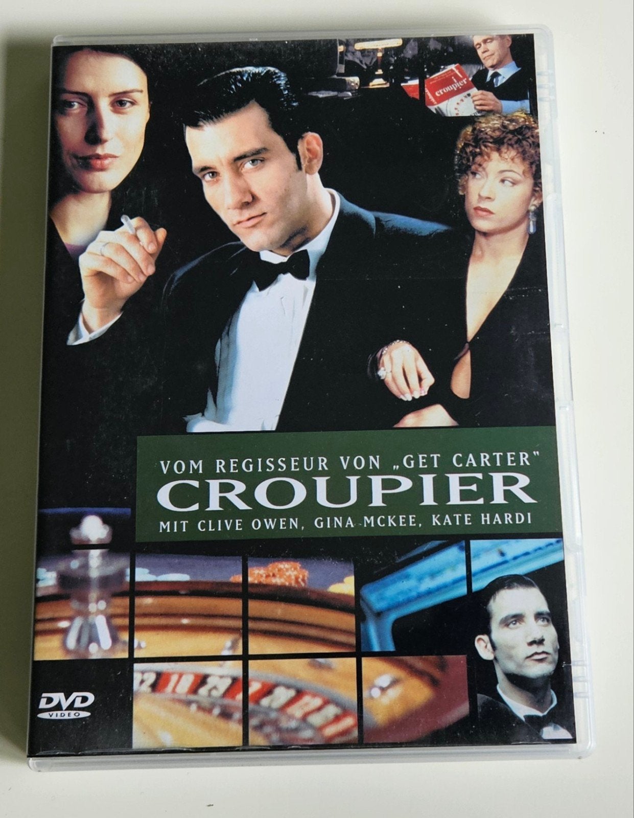 Croupier (1998), NNO, Spannende misdaadfilm met Clive Owen, Gebruikt, Verzenden, Nederlands, Psychologische thriller