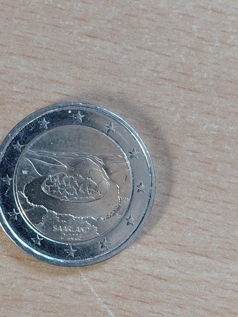 2 Euro munt Duitsland Saarland 2025, Postzegels en Munten, Munten | Europa | Euromunten, Ophalen, Duitsland, 2 euro, Losse munt