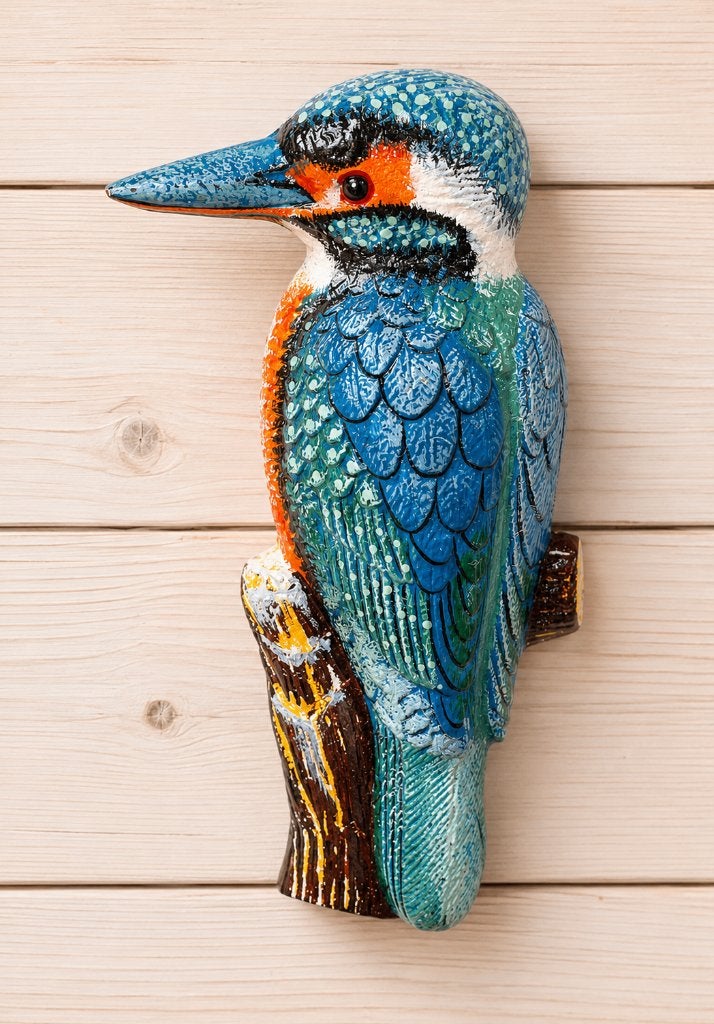 IJSVOGEL / GIETIJZER / WANDDECORATIE, Huis en tuin decoratie Marie, Nieuw, Info@huisentuindecoratiemarie.nl, Peize