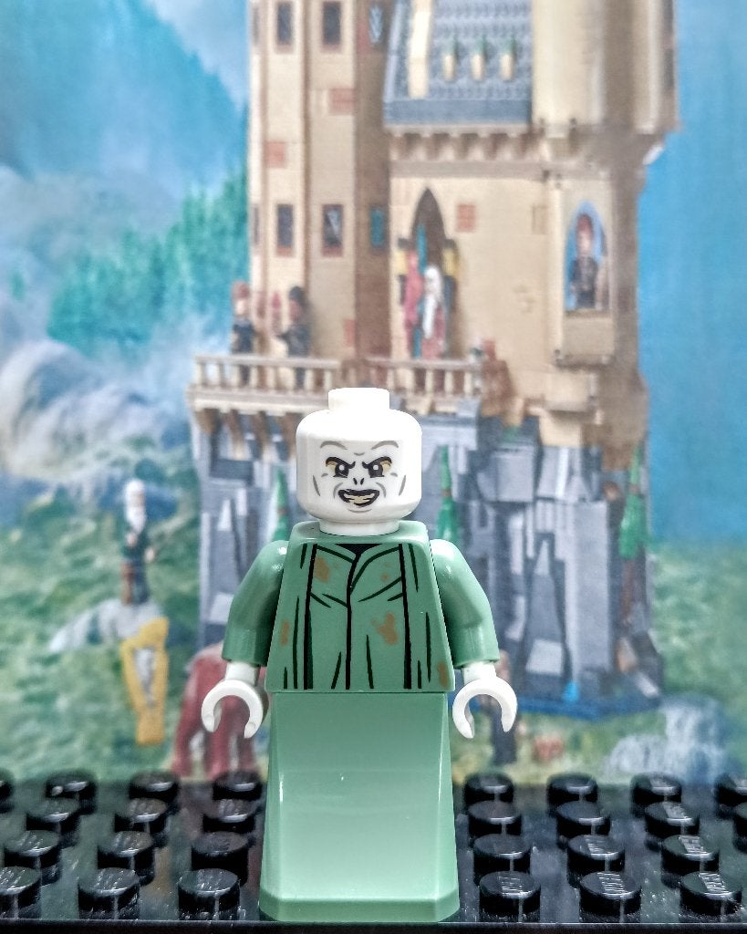 LEGO Harry Potter Lord Voldemort Minifiguur hp422, Gebruikt, Lego, Harry Potter, Ophalen of Verzenden