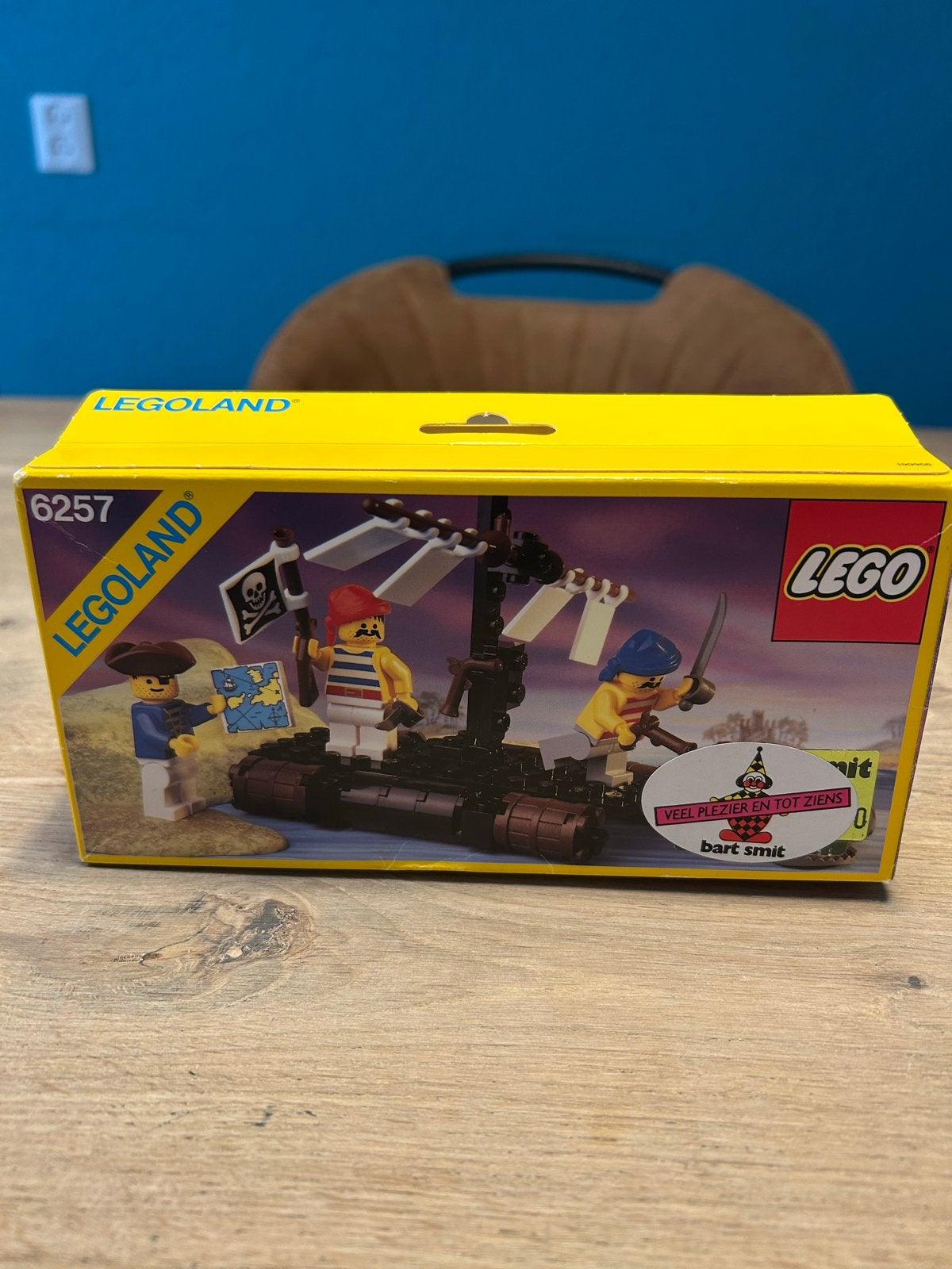 Lego 6257 Pirates Castaway’s Raft + doos + instructie, Lego, Nieuw, Compleet, Complete set