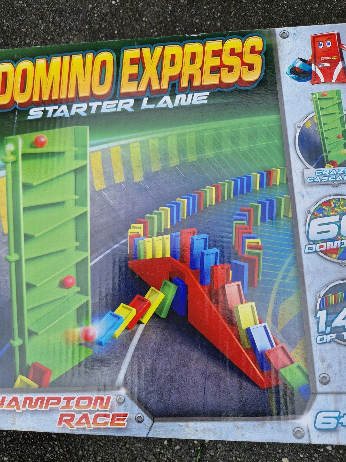 Domino Express Starter Lane - Domino Race Set, Kinderen en Baby's, Speelgoed | Overig, Ophalen of Verzenden, Gebruikt, Jongen of Meisje