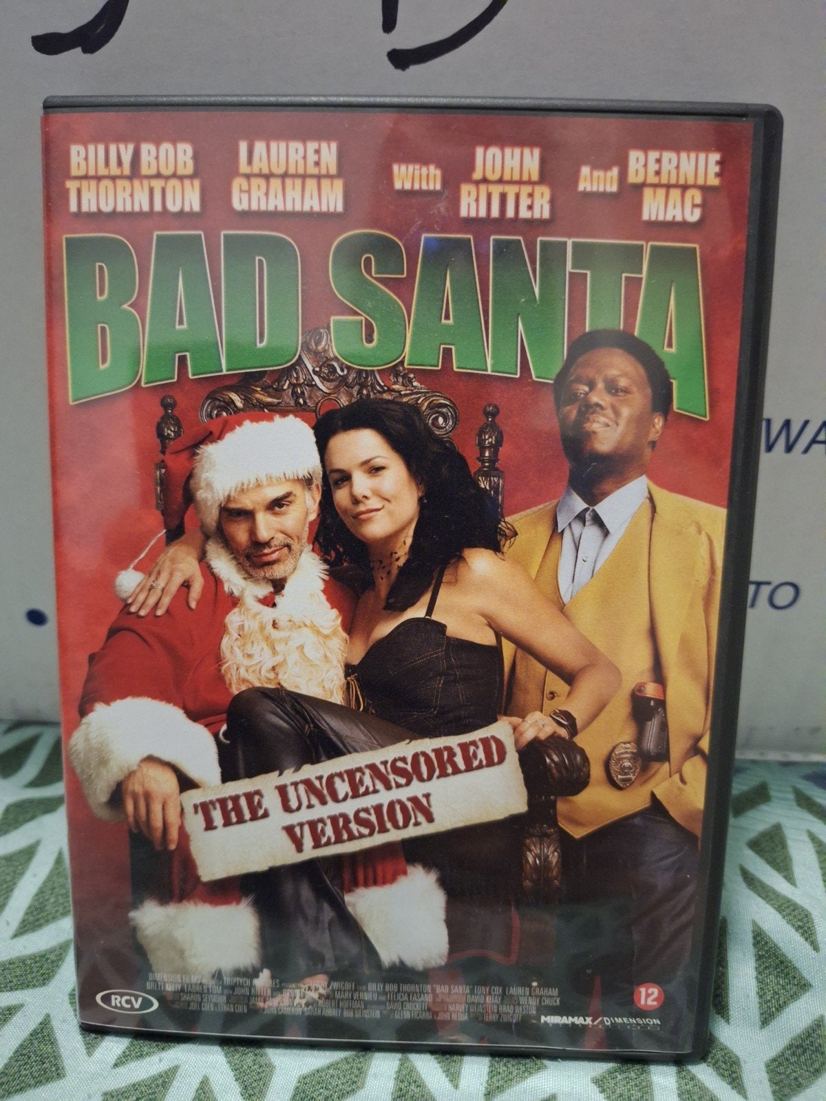 Bad Santa - The Uncensored Version DVD, Ophalen of Verzenden, Vanaf 12 jaar, Actiekomedie, Gebruikt
