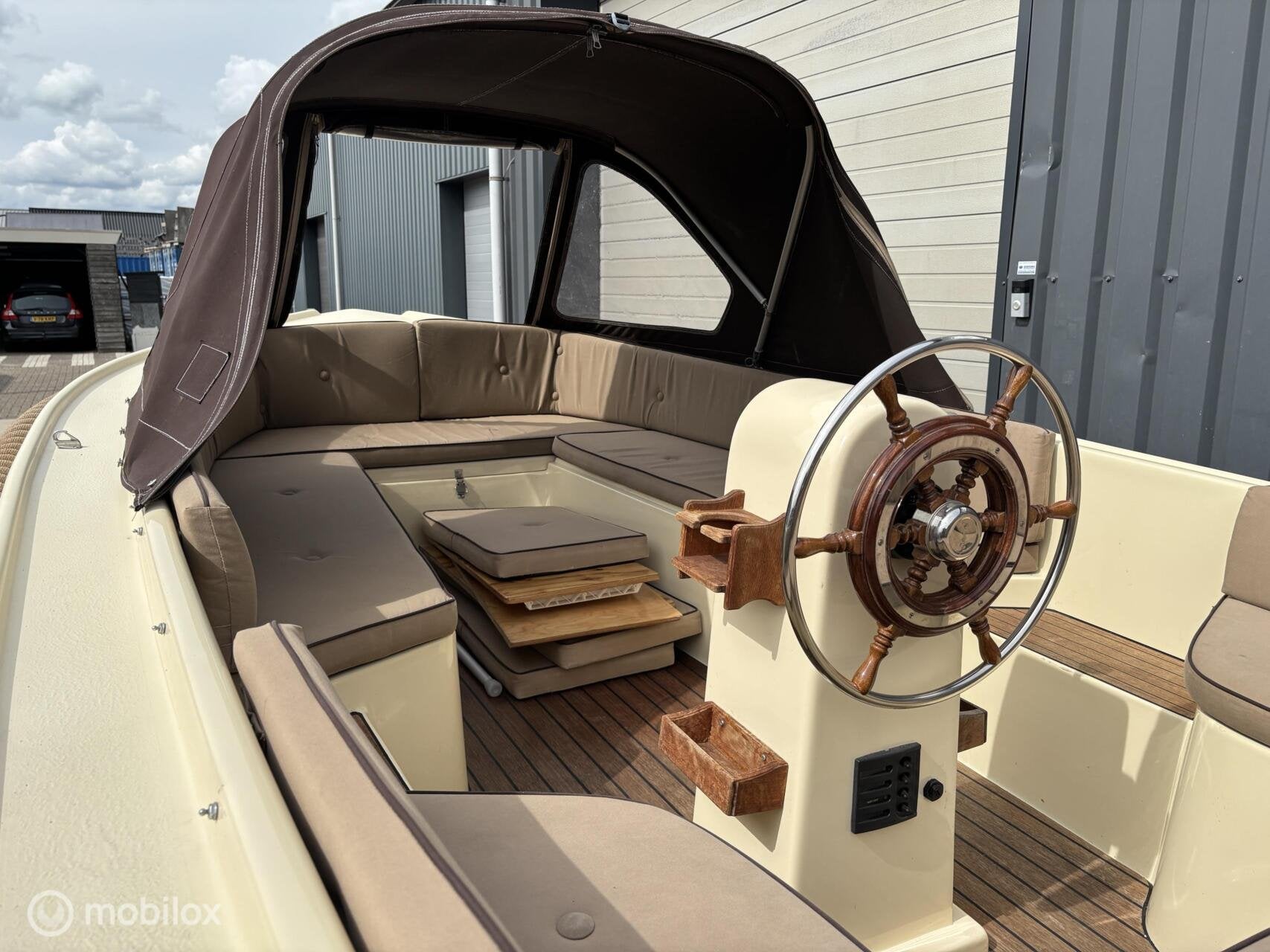 Oudhuijzer 520 sloep / motor in de bun!, Watersport en Boten, Overige brandstoffen