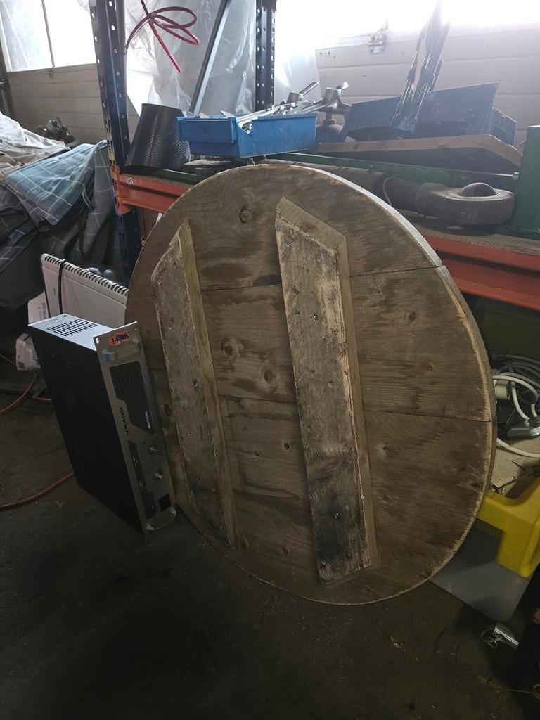 Ronde steigerhouten plaat, Minder dan 25 mm, Ophalen of Verzenden, Plank, Minder dan 200 cm