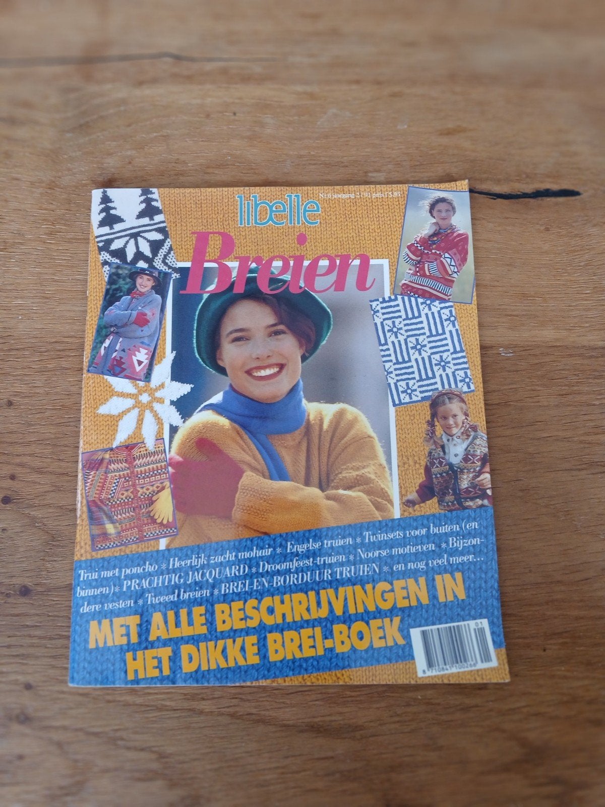 Libelle Breien; met beschrijvingen in het dikke breiboek, Ophalen of Verzenden, Zo goed als nieuw, Breien, Patroon of Boek