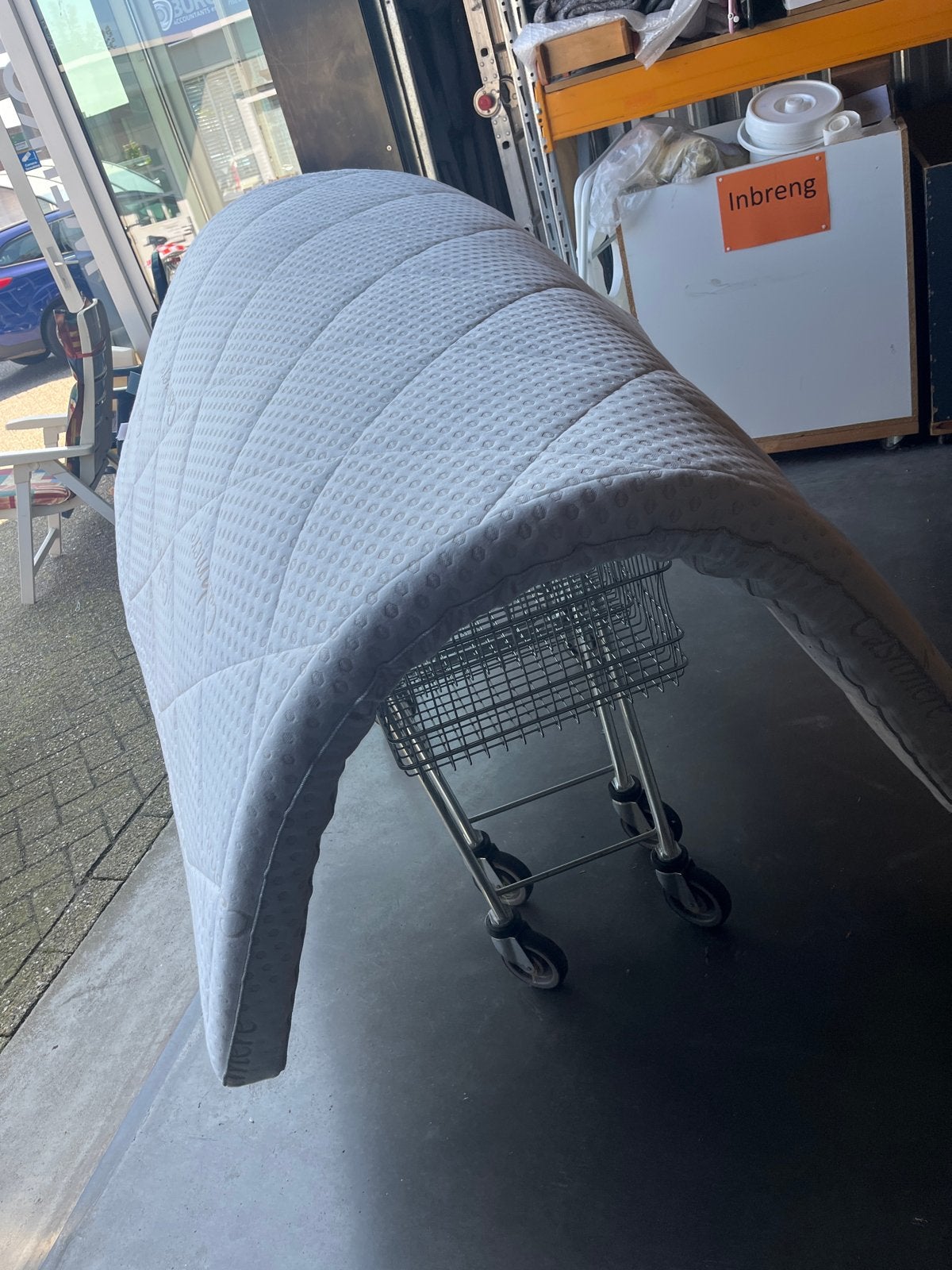Zo goed als nieuwe topper - Slechts 4 weken gebruikt, Ophalen, Tweepersoons, Zo goed als nieuw, Matras