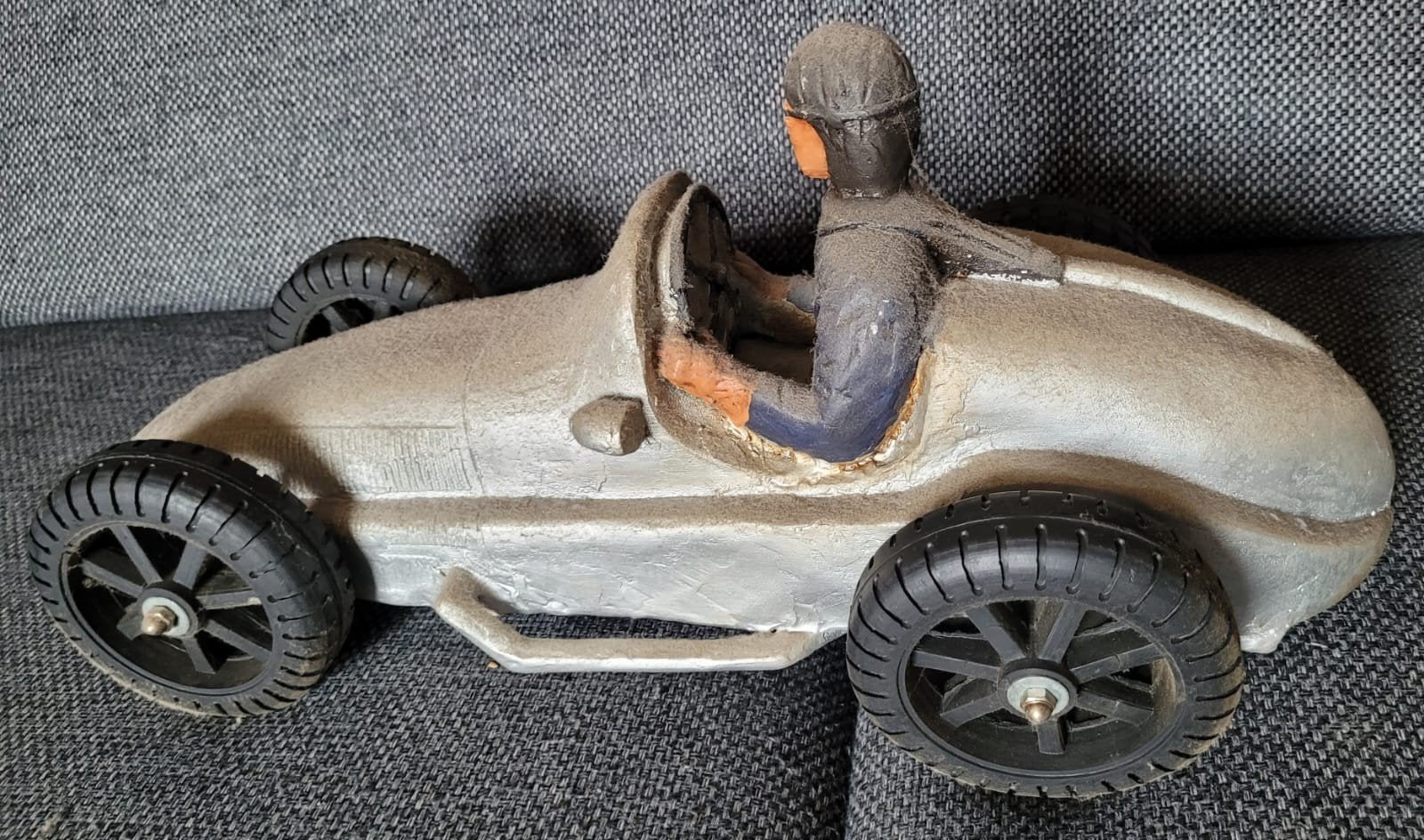 Race model oud model 60 x 25 cm raceauto, Antiek en Kunst, Ophalen of Verzenden