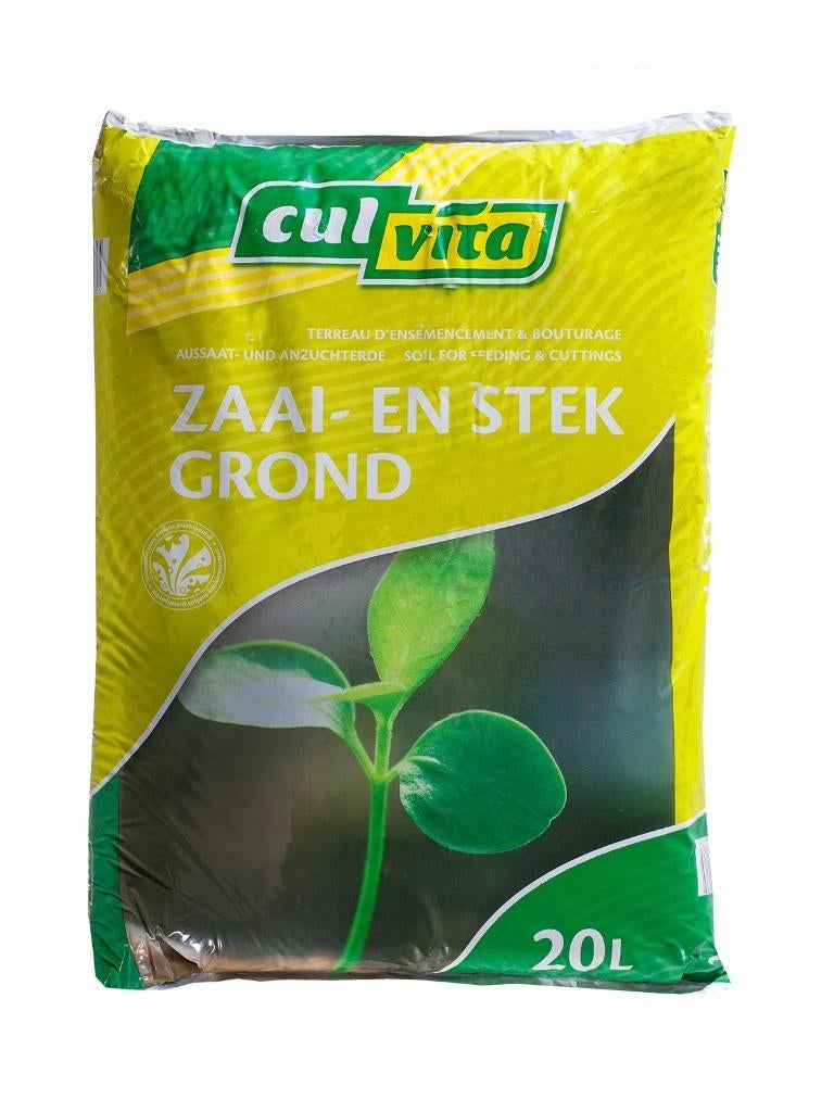 Culvita Zaai- en Stekgrond 20L, Ophalen of Verzenden, Potgrond