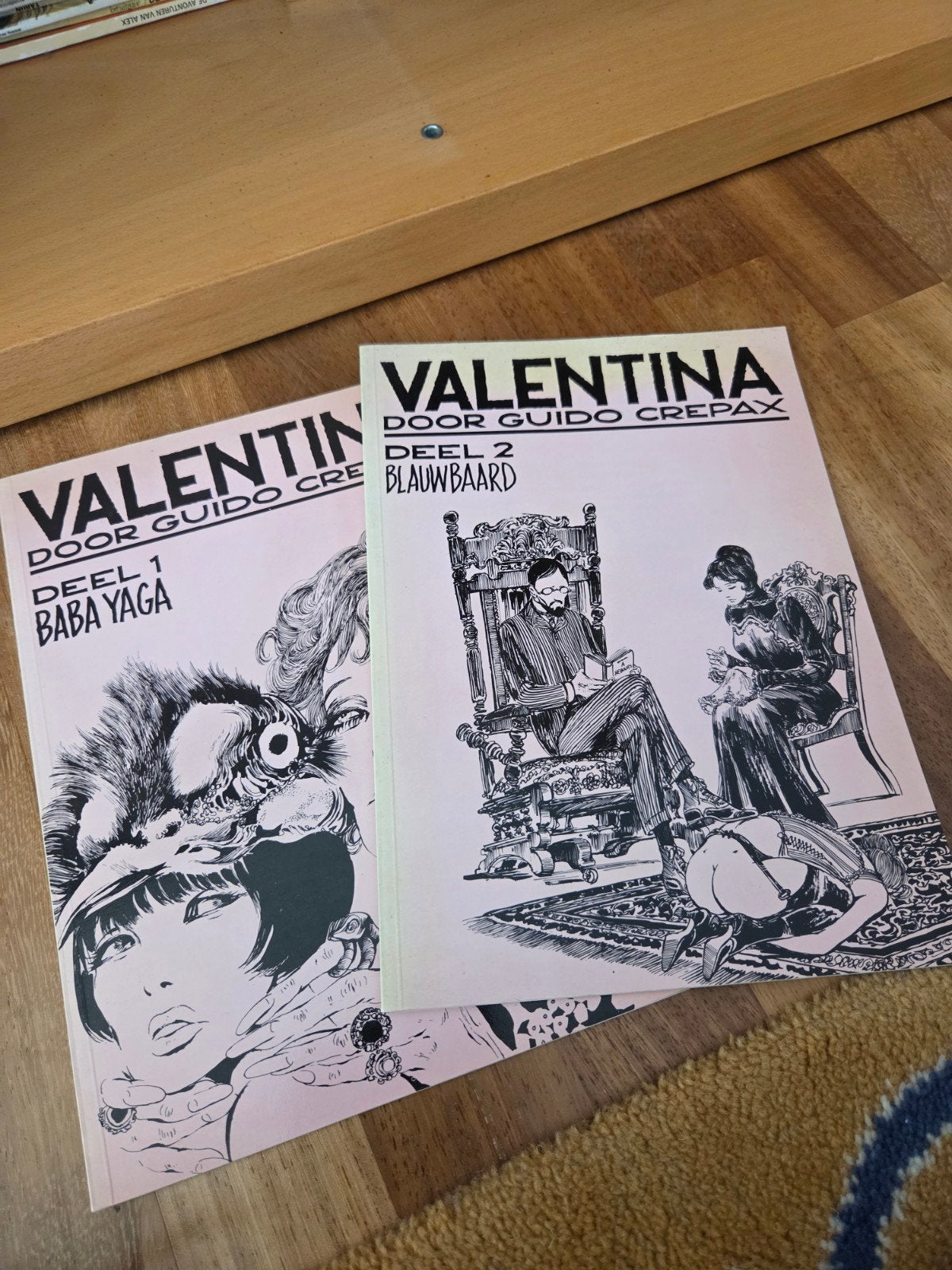 Valentina door Guido Crepax - Deel 1 & 2, Boeken, Meerdere stripboeken, Ophalen of Verzenden, Gelezen, Guido Crepax
