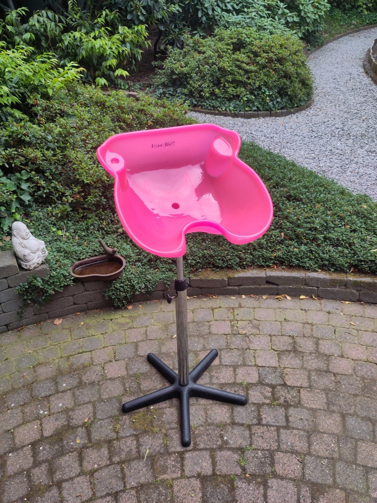 Roze Sibel mobiele wasbak voor kappers, Ophalen of Verzenden, Zo goed als nieuw