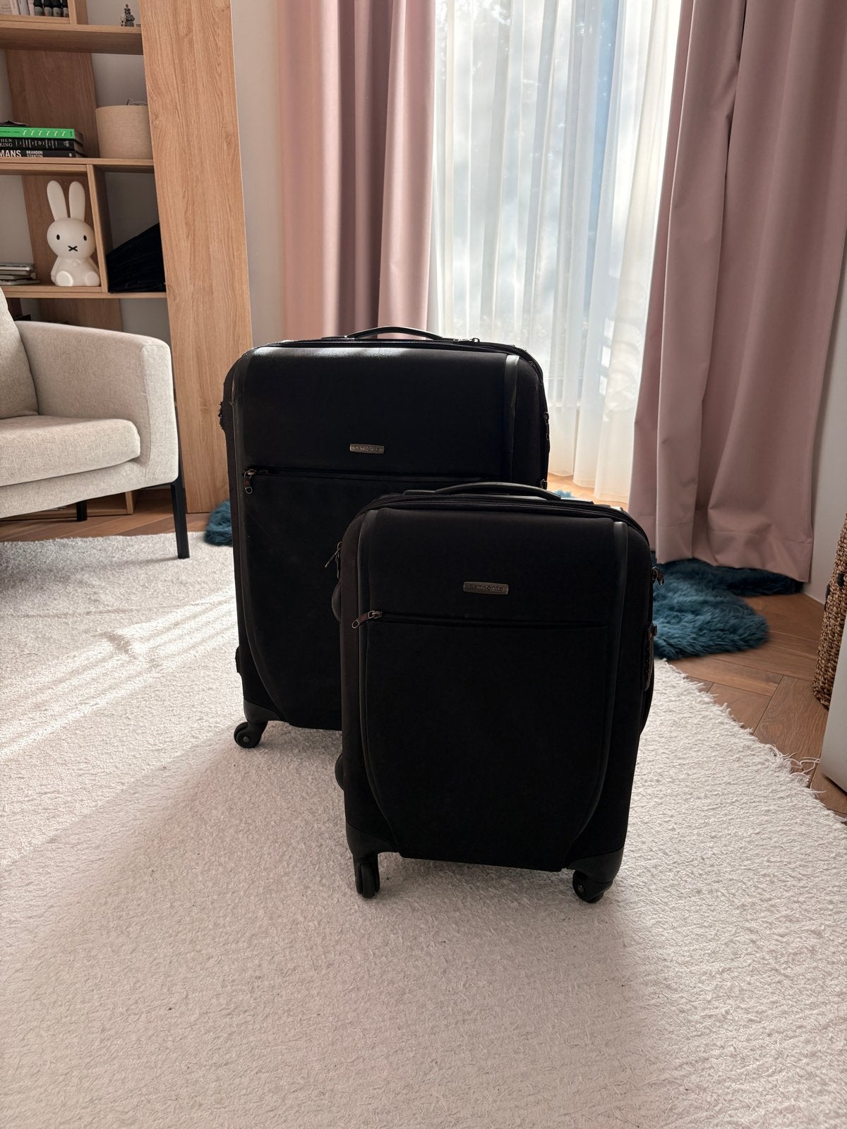 Set van 2 Samsonite koffers, Sieraden, Tassen en Uiterlijk, Ophalen, 40 tot 60 cm, Gebruikt, 20 tot 30 cm