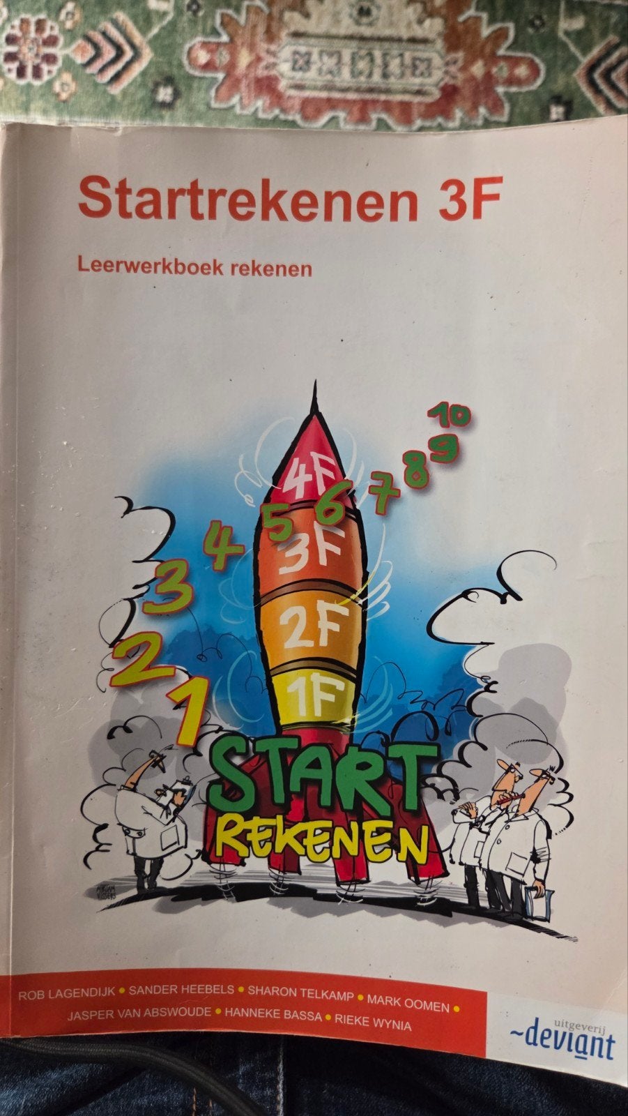 Startrekenen 3F Leerwerkboek rekenen, Boeken, Wiskunde A, Rob Lagendijk, Sander Heebels, Sharon Telkamp, Mark Oomen, Ophalen of Verzenden