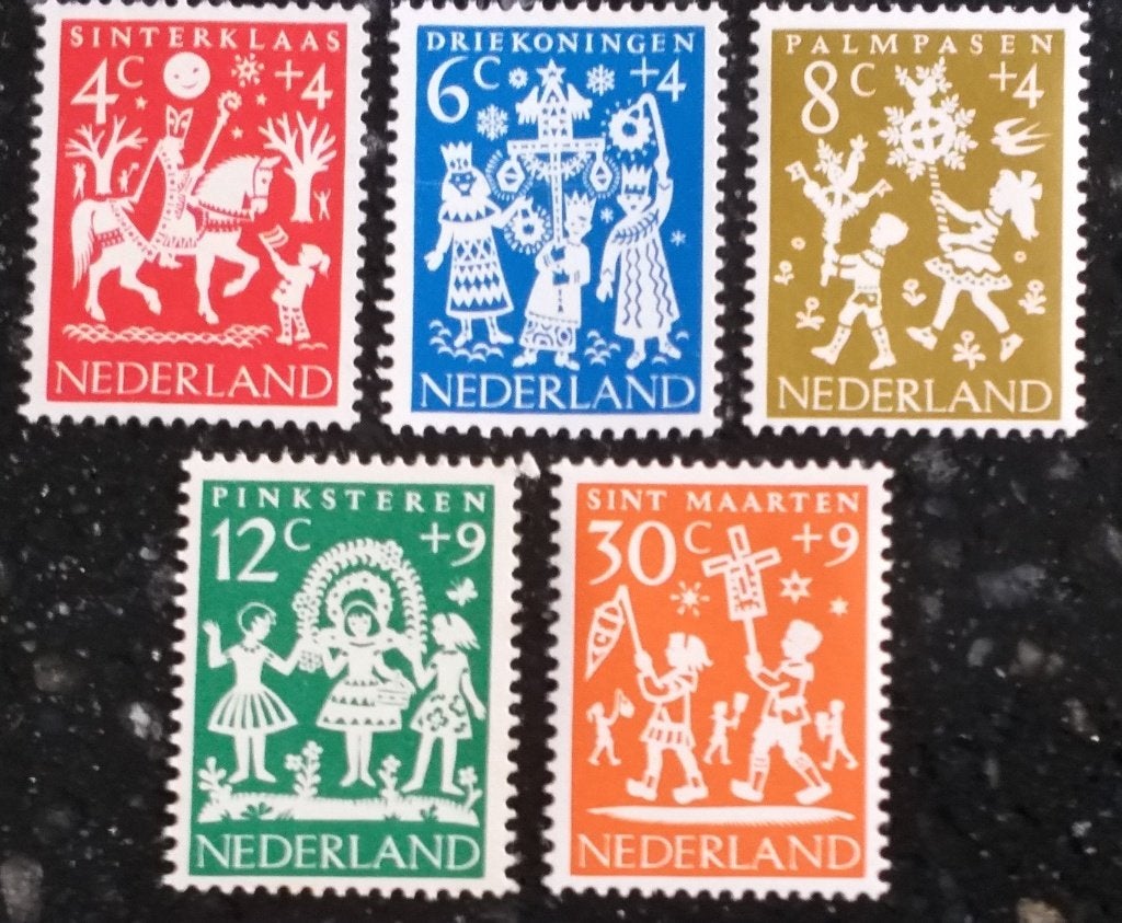 POSTZEGELS NEDERLAND 1961 KINDERZEGELS POSTFRIS, Verzenden, Na 1940, Postfris