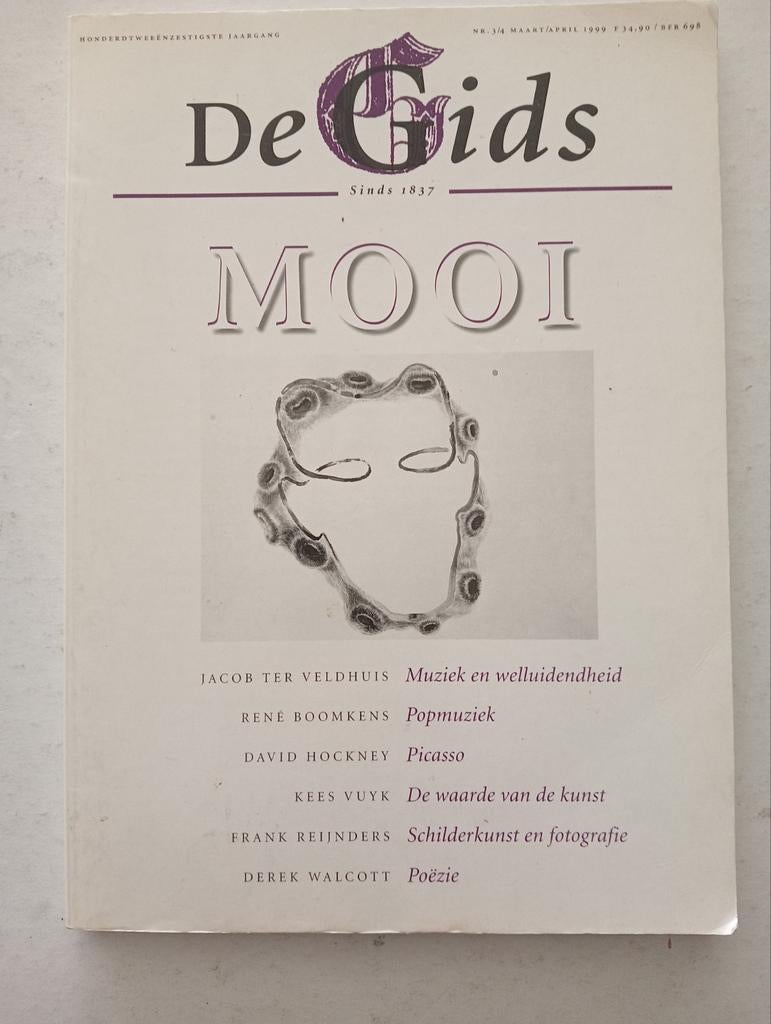 De Gids MOOI - Tijdschrift over kunst, fotografie en literat, Ophalen of Verzenden, Gelezen