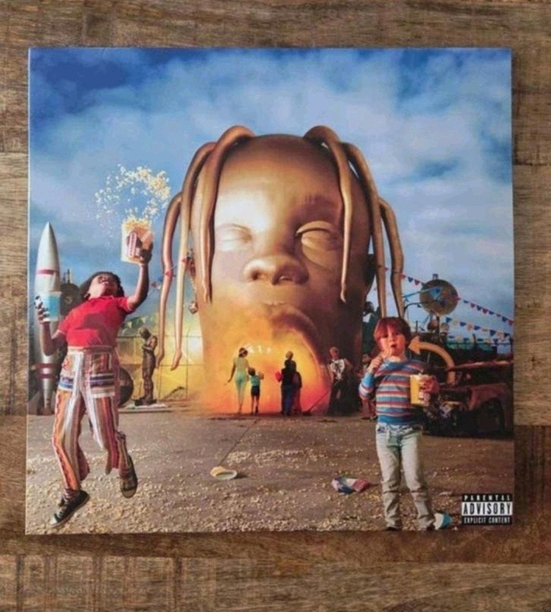 Dubbel lp travis scott astroworld, Ophalen of Verzenden, Zo goed als nieuw, 12 inch