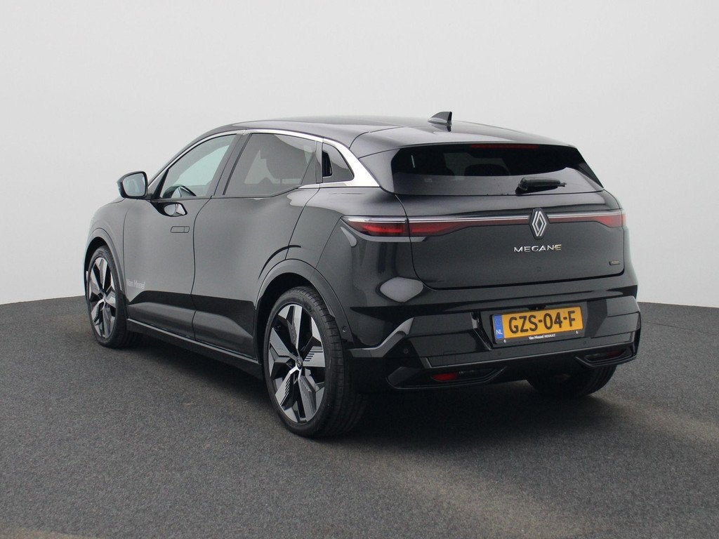 Renault Megane E-Tech comfort range techno 60 kWh | Pack Aug, Auto's, Renault, Zwart, 462 km, 1619 kg, 900 kg
