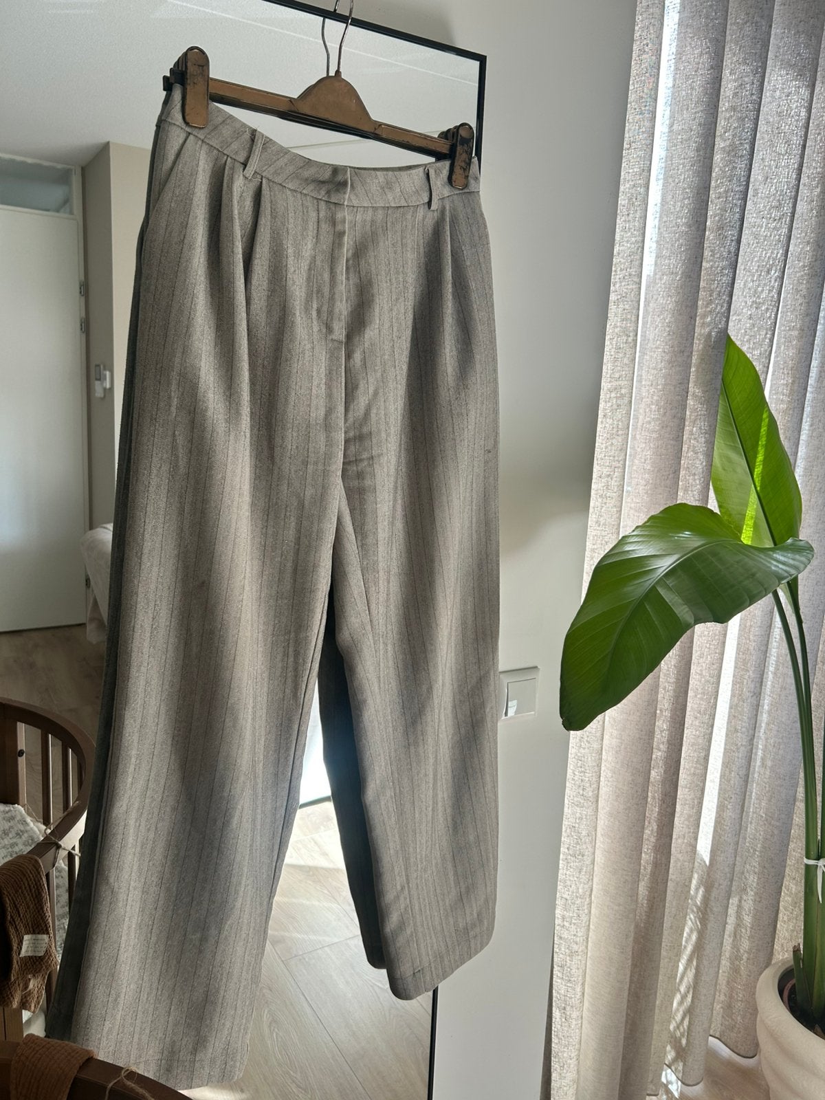 Loavies pantalon grijs, Verzenden, Maat 42/44 (L), Gedragen, Grijs