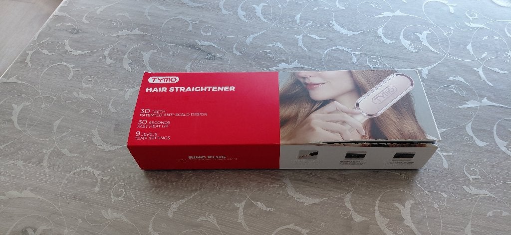 hair straightener van Tymo, Ophalen of Verzenden, Zo goed als nieuw, Krultang of Stijltang