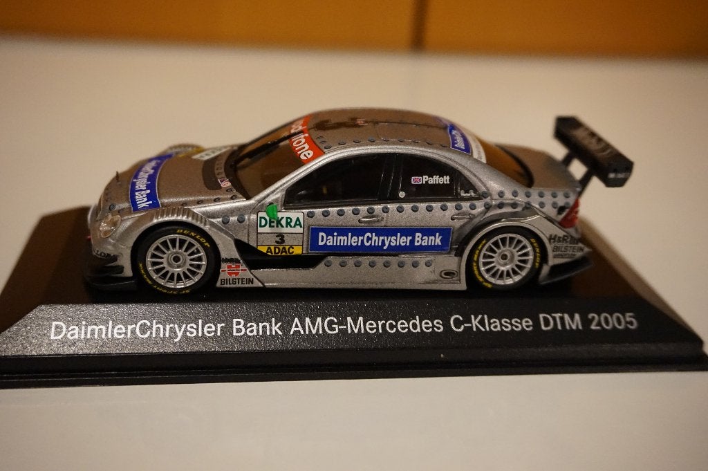 Mercedes W203 C klasse DTM `05 G. Paffett 1/43, Ophalen of Verzenden, Nieuw, Auto, MiniChamps