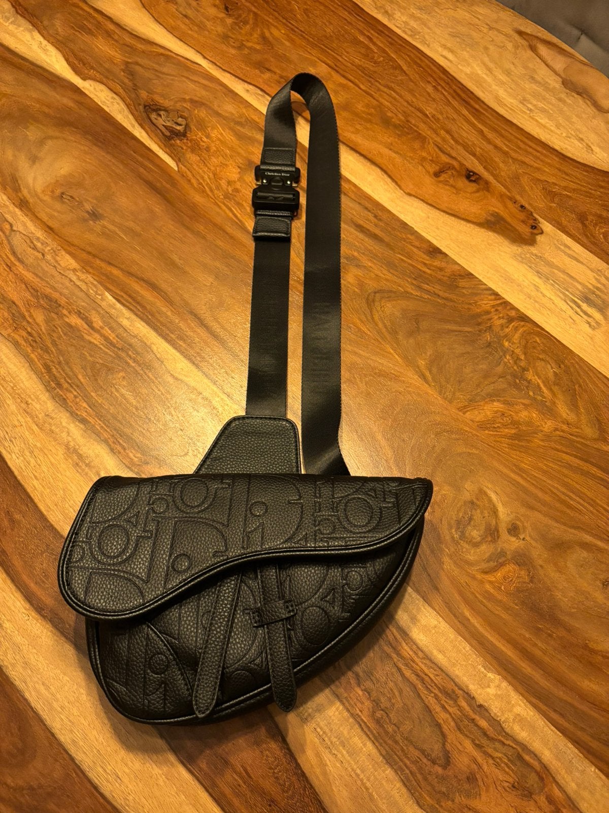 Dior saddle bag heren Nieuw, Sieraden, Tassen en Uiterlijk, Ophalen of Verzenden, Nieuw, Zwart, Leer