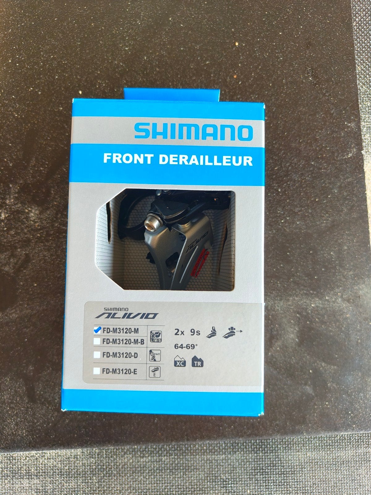 Shimano Alivio FD-M3120-M Voorderailleur 2x9s Nieuw, Fietsen en Brommers, Fietsonderdelen, Ophalen of Verzenden