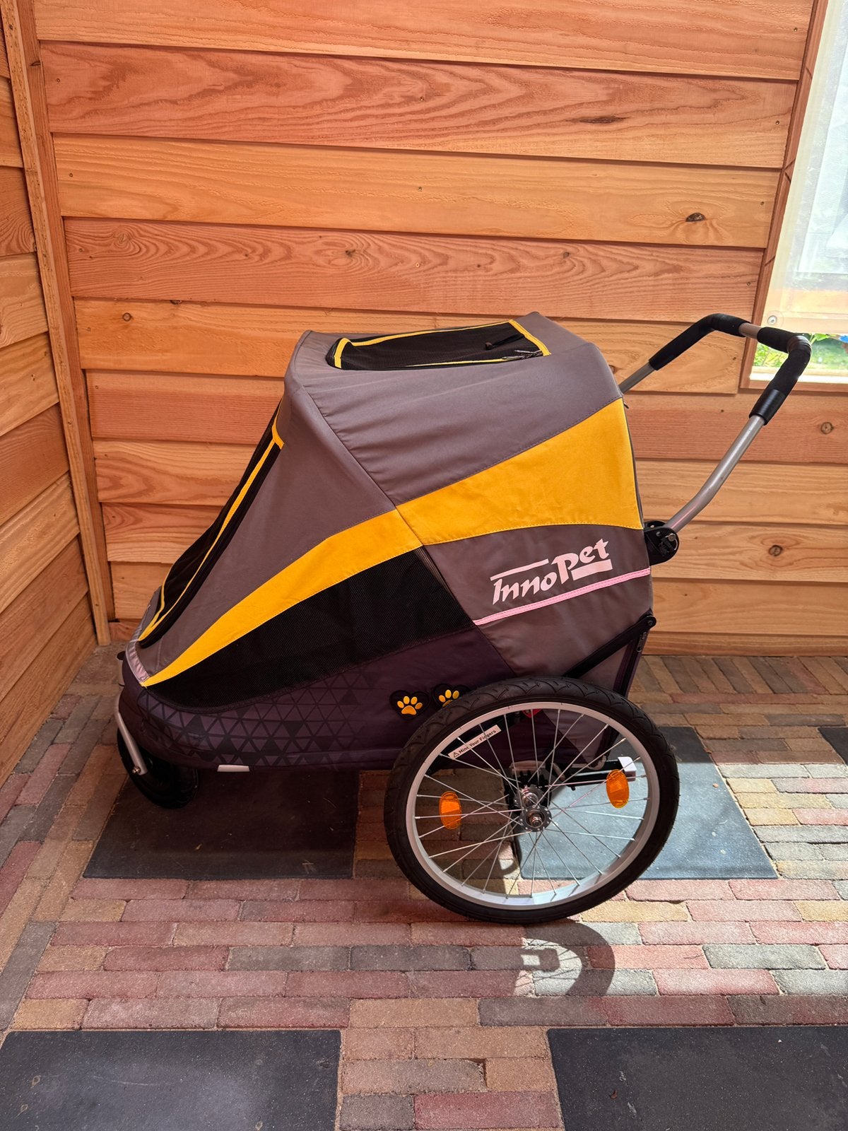 Super mooie Innopet Hercules 2.0 incl. fietsstang, Fietsen en Brommers, Fietsaccessoires | Aanhangers en Karren, Ophalen, Zo goed als nieuw