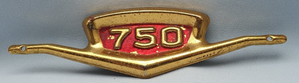 750 embleem, onbekend (Ford?), Verzamelen, Verzenden, Gebruikt, Auto's